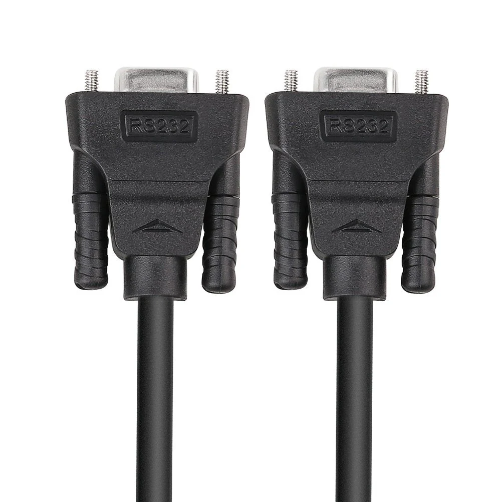 DTech 5 Feet RS232 Serial Cable Female to Female 9 Pin Straight Through (Black, 1.5 Meter) 5ft - Image 6