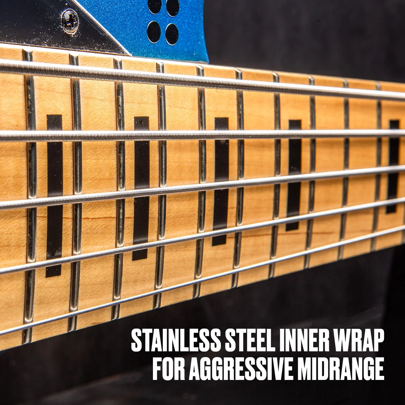 DUAL DYNAMIC LAYERED TWIN ALLOY HYBRID WOUND NICKEL BASS STRINGS 45-105 4 STRING 45-105 GAUGE - Image 4