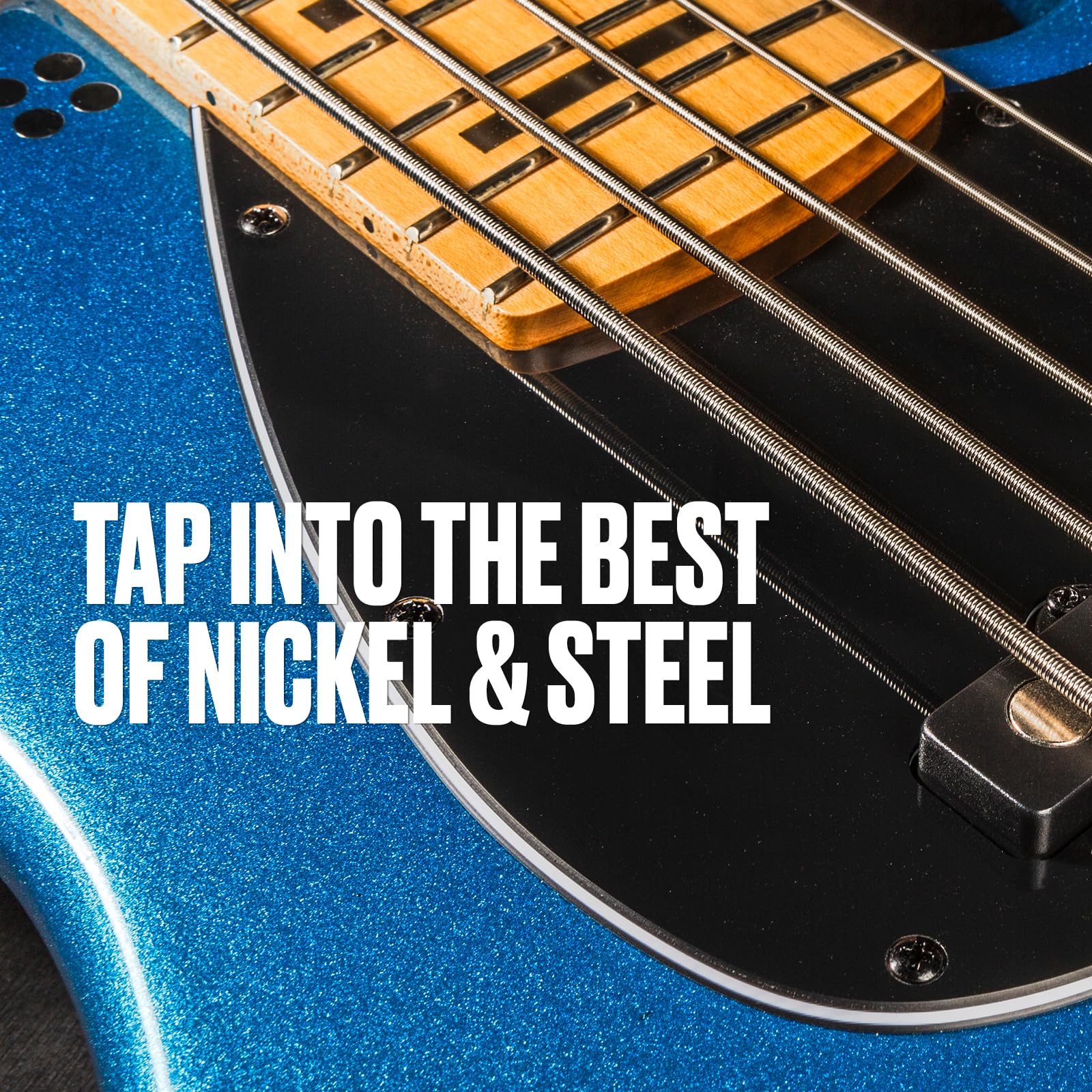 DUAL DYNAMIC LAYERED TWIN ALLOY HYBRID WOUND NICKEL BASS STRINGS 45-125 | 5-STRING 5 STRING 45-125 GAUGE - Image 2