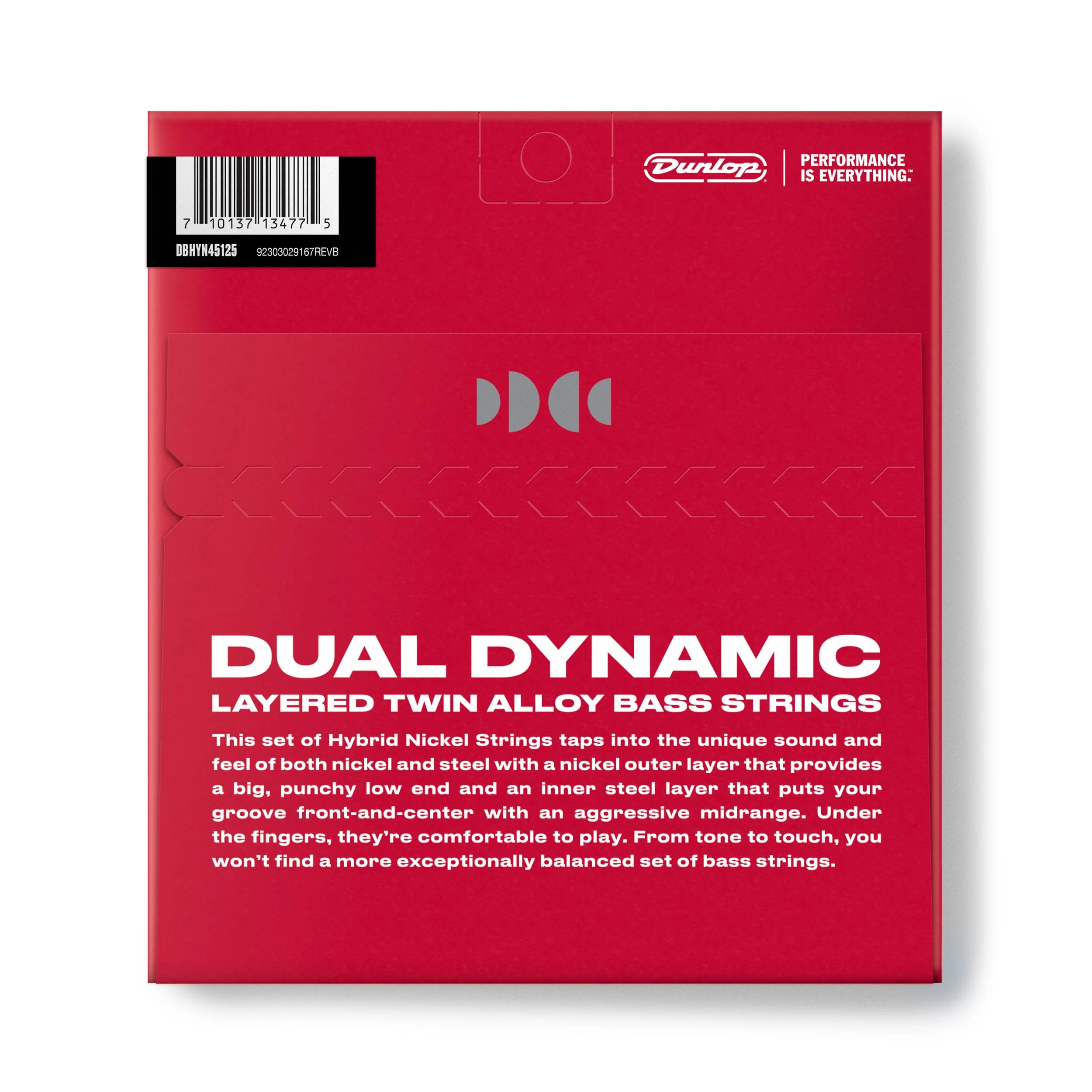 DUAL DYNAMIC LAYERED TWIN ALLOY HYBRID WOUND NICKEL BASS STRINGS 45-125 | 5-STRING 5 STRING 45-125 GAUGE - Image 8