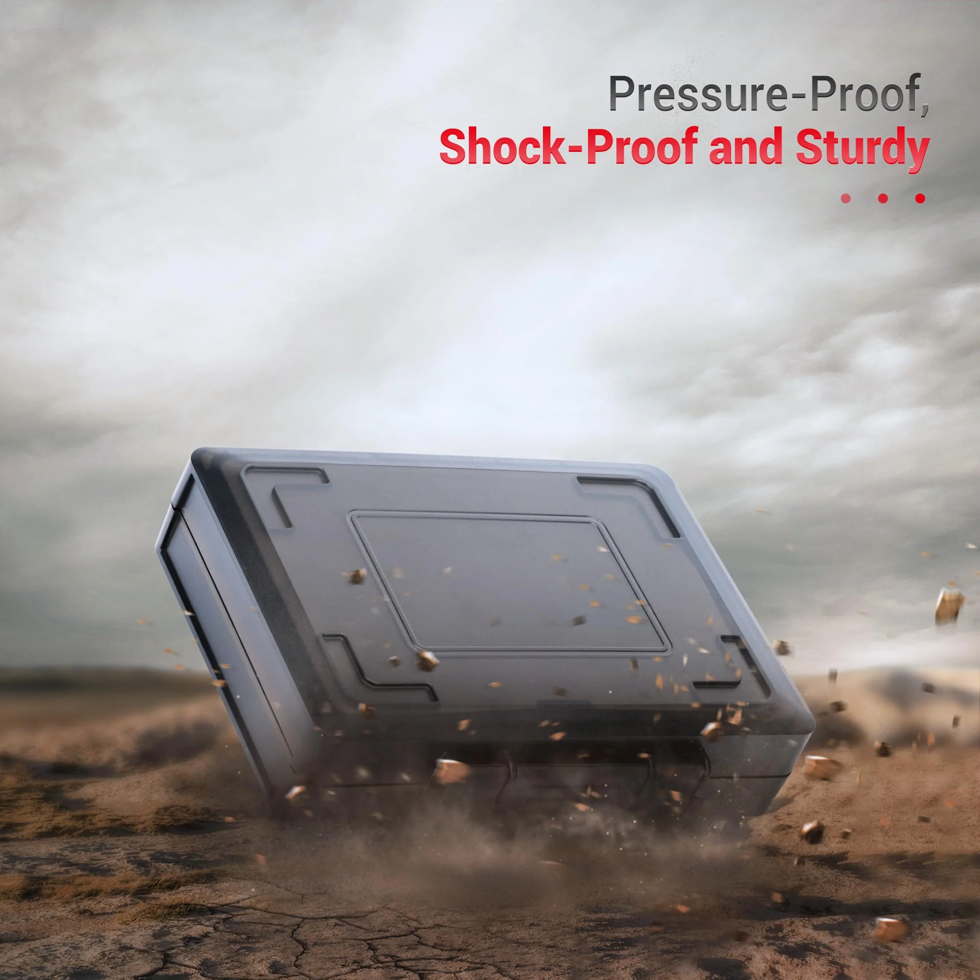 Dual Protect Hard M.2 SSD Holder with 12 PCS Individual Clear M.2 NVMe Case for M.2 2280 2260 2242 2230 SSDs Storage, Water-Resistant & Shockproof M.2 2280 SSD Card Case with Label & Notepaper for 12PCS SSDs(with Hard Case) - Image 6