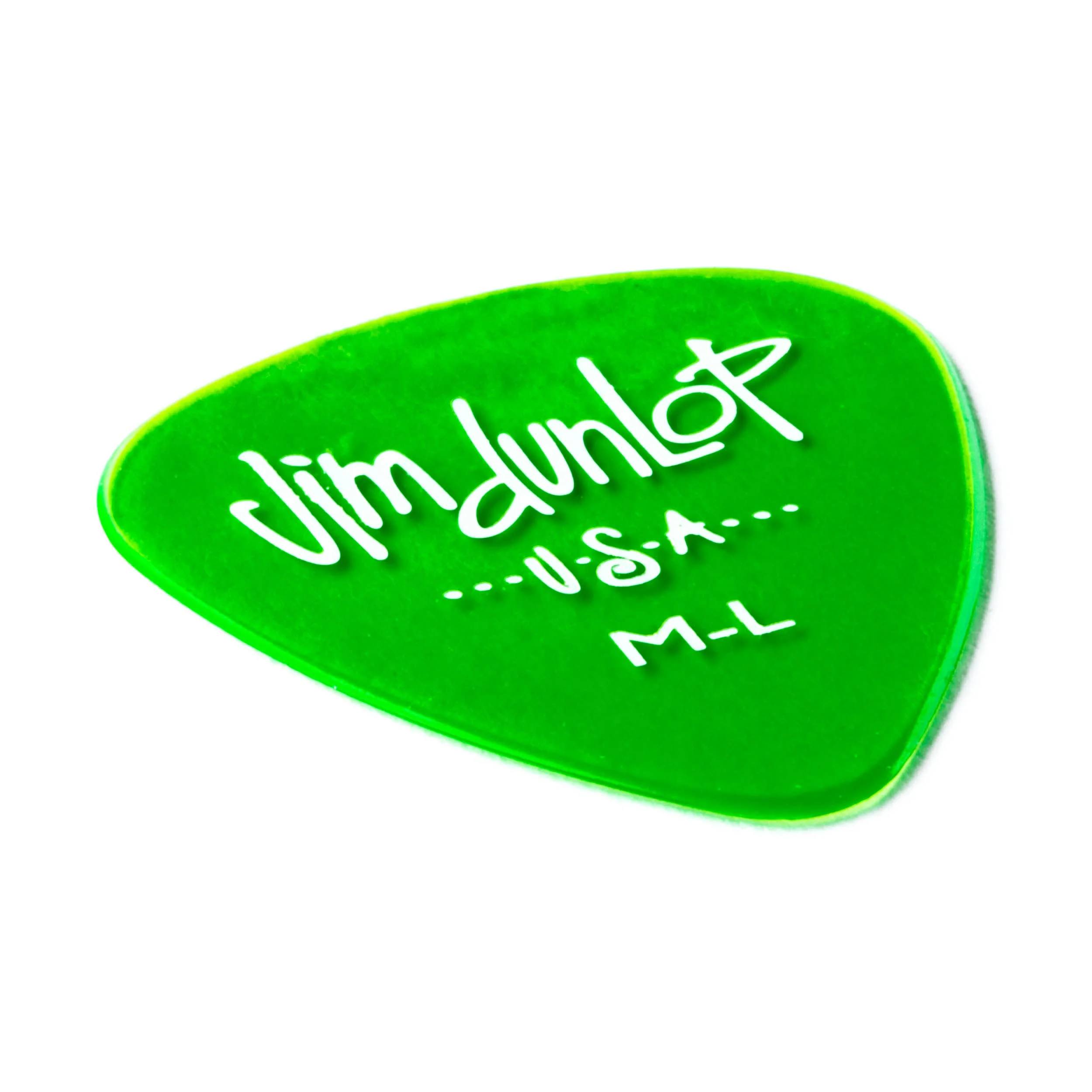 Dunlop Gels Guitar Picks (24486224033) 72 Pack Medium-Light Green - Image 3