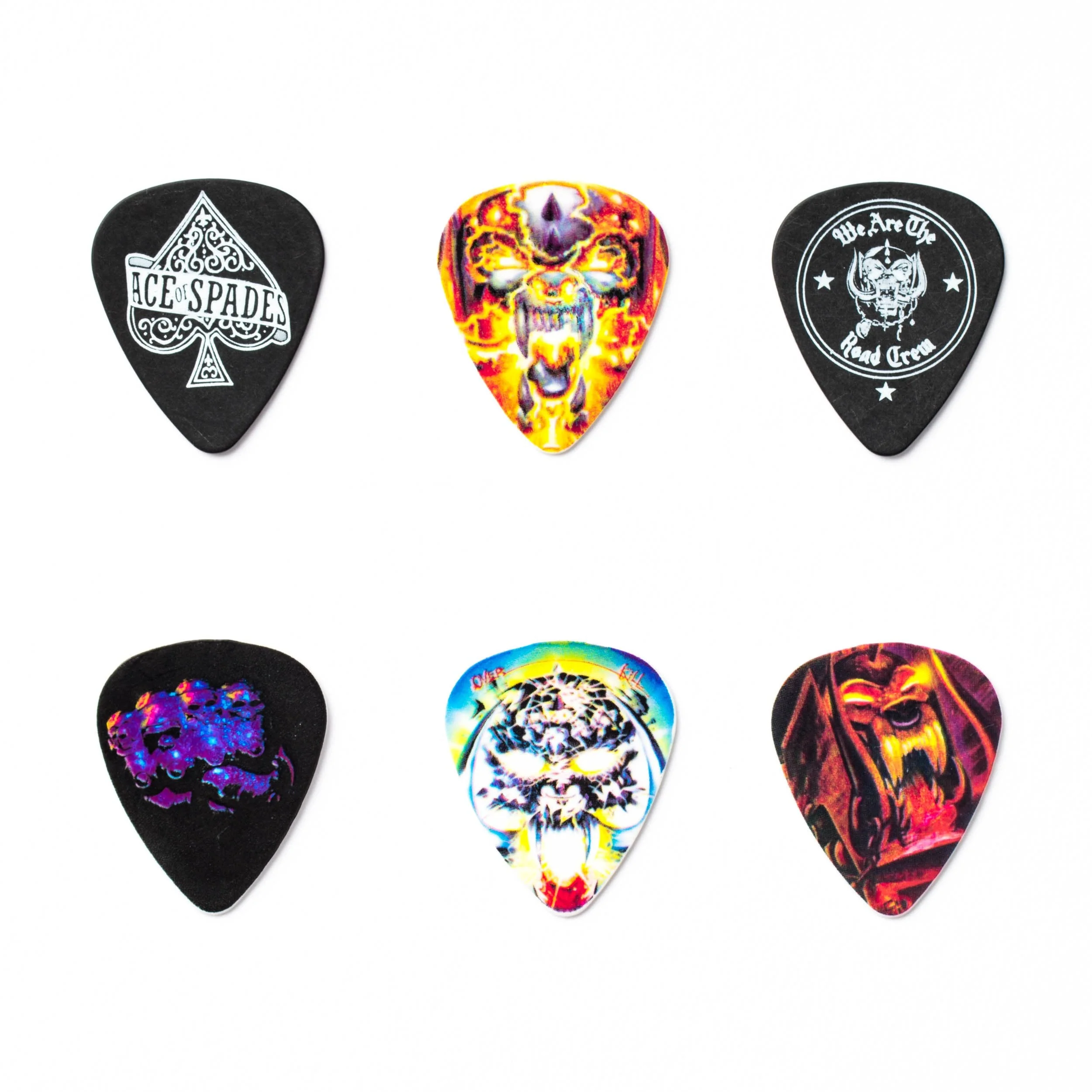 Dunlop MHPT03 Motorhead Album Art Pick Tin, Assorted, .73mm, 6 Picks/Tin Album Art (.73mm) - Image 2
