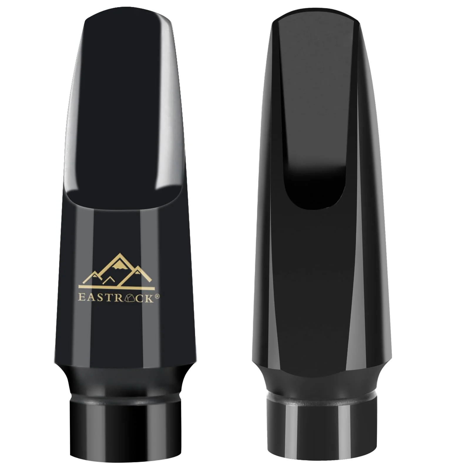 EASTROCK Alto Saxophone Mouthpiece Kit includes Leather Ligature, Plastic Cap, Professional Alto Sax Mouthpiece, Musical Instruments Accessory for Beginner/Student/Musician KIT 1 - Image 2