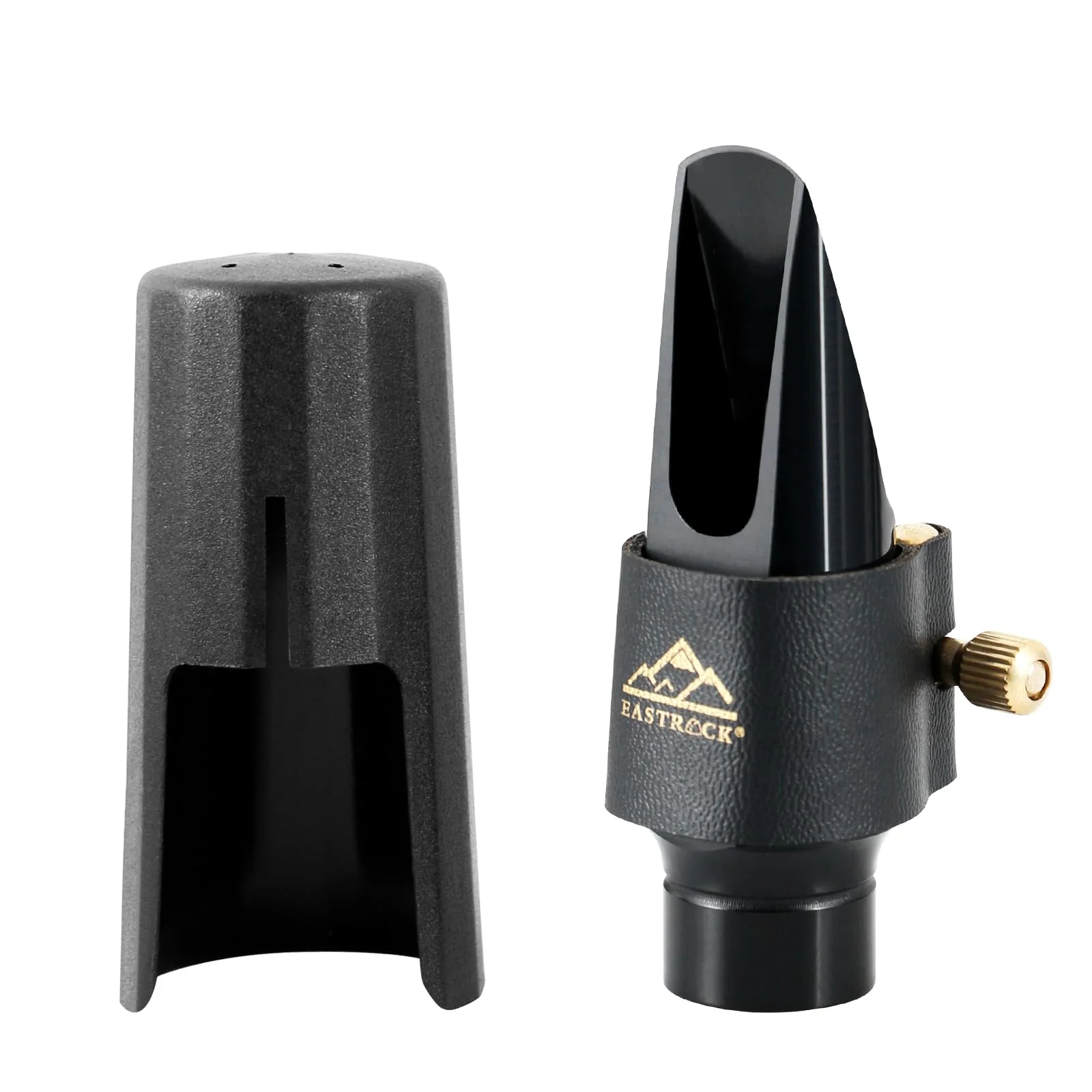 EASTROCK Alto Saxophone Mouthpiece Kit includes Leather Ligature, Plastic Cap, Professional Alto Sax Mouthpiece, Musical Instruments Accessory for Beginner/Student/Musician KIT 1 - Image 6