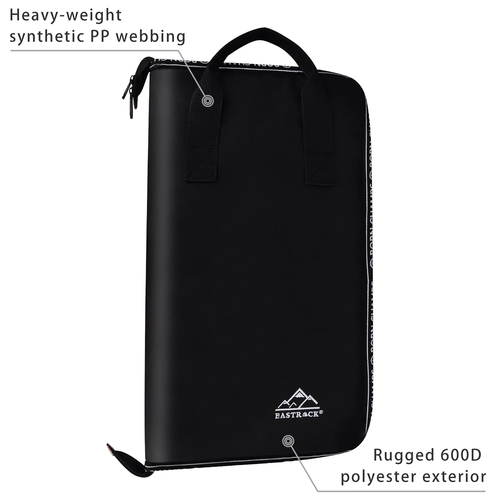EASTROCK Drum Sticks Bag Drumstick Bag 18.9“*23.2” Large Capacity for Drumsticks,Drum Sticks Holder Bag with One Drum Key,Drum Hook,Carrying Strap?Black? Black - Image 8