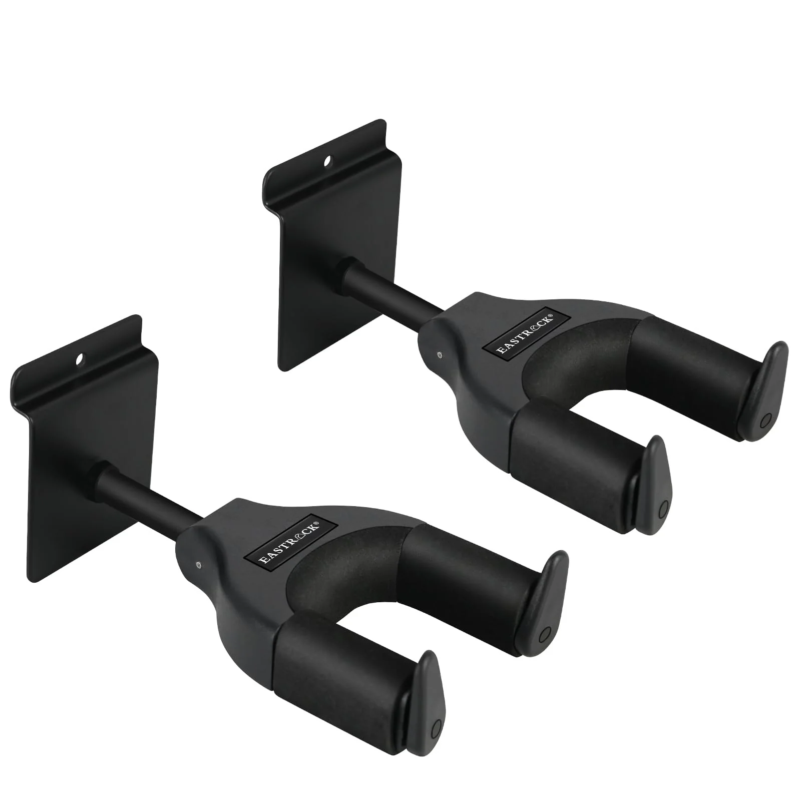 EASTROCK Guitar Wall Mount Hanger Auto Lock,Guitar Hanger Wall Hook Holder Stand for Acoustic, Electric, Classical, Bass Guitar Stand,Guitar Accessories (darkD) darkD