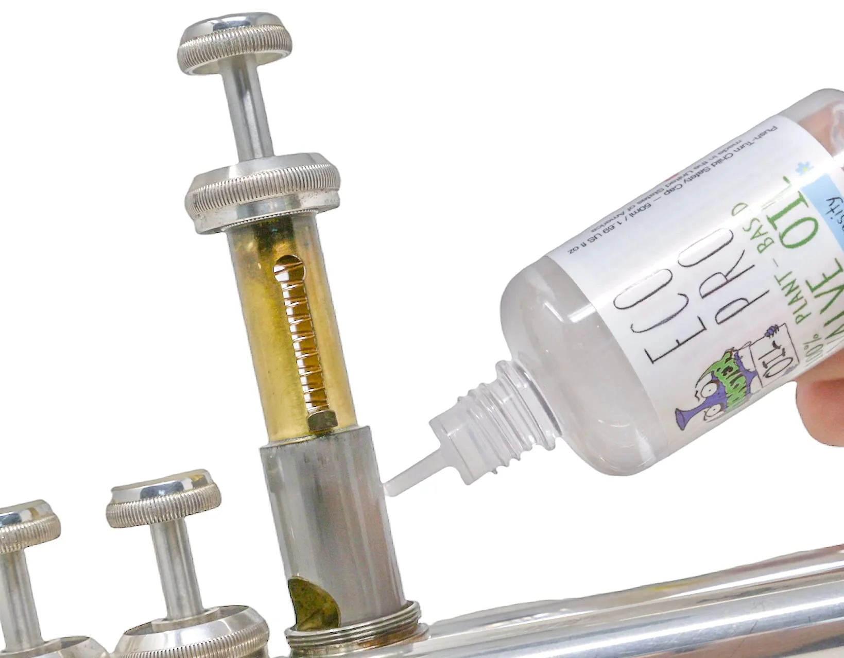 EcoPro Trumpet/Cornet Care and Cleaning Kit | USA-Based and Veteran-Owned Green and Environmentally Friendly | Valve Oil Slide Grease Mouthpiece, Brush Microfiber Polishing Cloth - Image 3