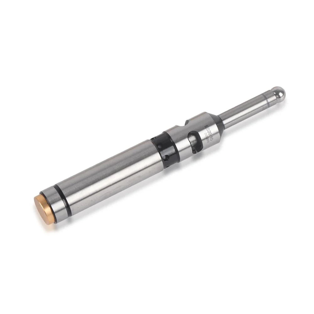 Edge Button, Single-sided Electronic Optical Locating LED Beep Touch Point Sensor Milling Photoelectric Edge Search Tool CNC Lathes Precision Edge Finder Stainless Milling Lathe