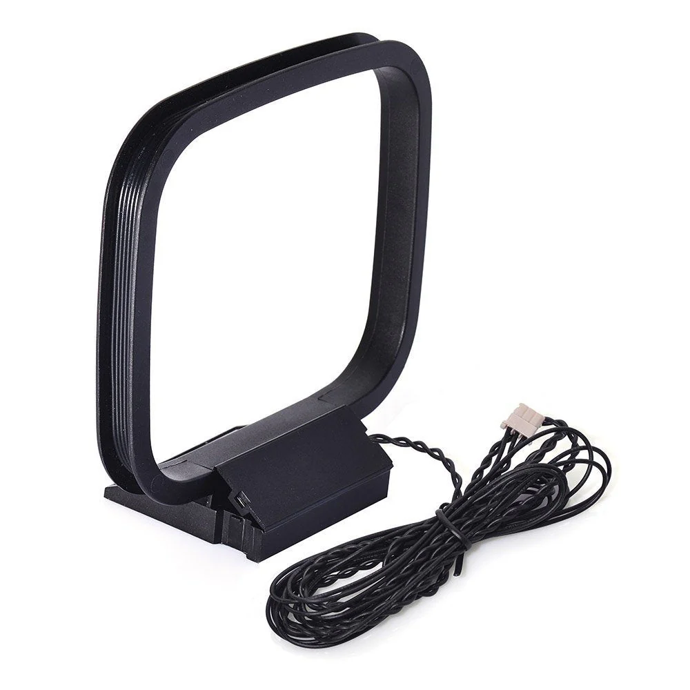 Eightwood AM Loop Antenna 3 Pin Mini Connector Compatible with Sony HiFi Series Sharp Stereo AV Receiver Tuner Audio System - Image 2