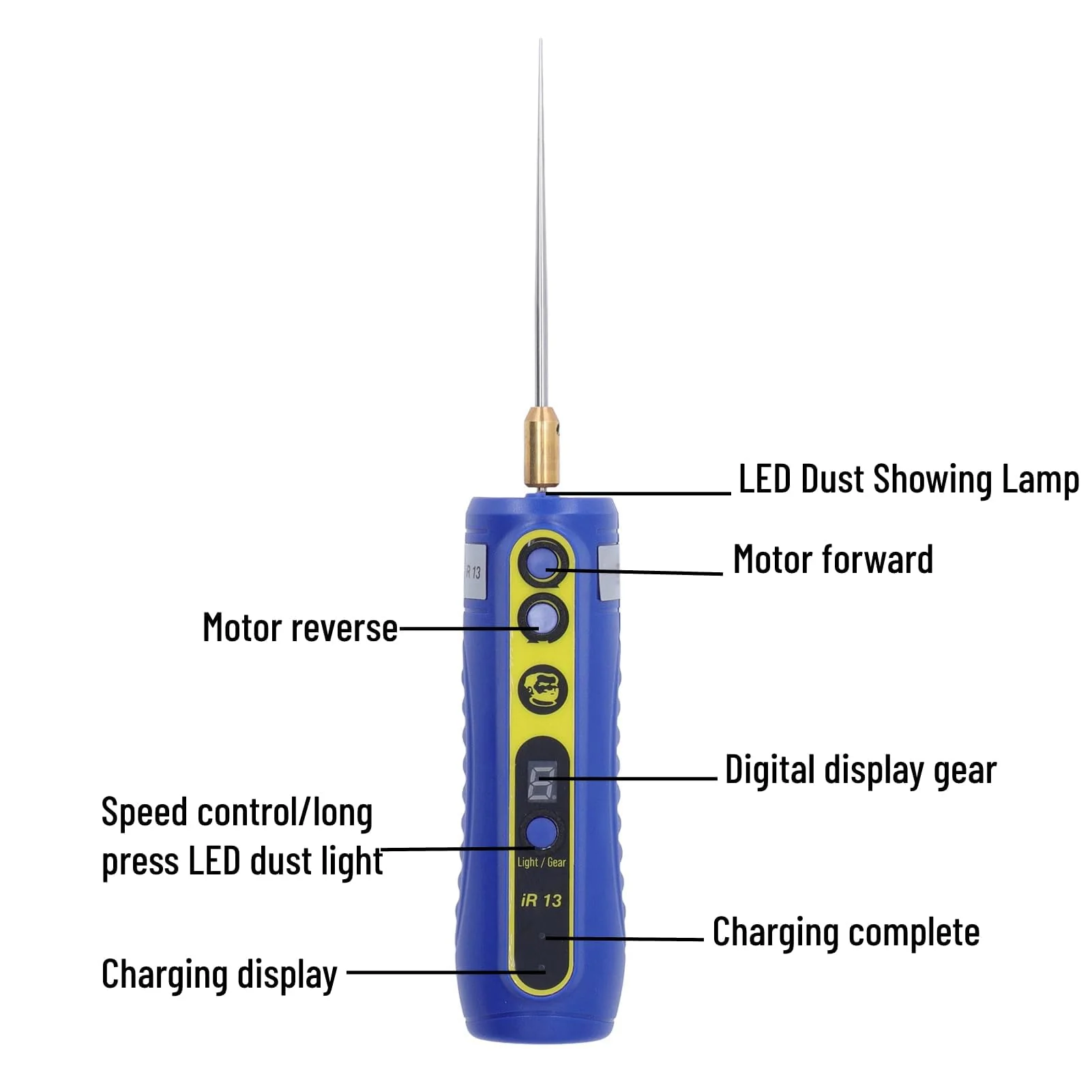 Electric Adhesive Remover with 4 Levels Electric Adhesive Removal Tool Glue for Adhesive Residue Remover Mobile Phone Case Tool Mobile Phone Display Adhesive Remover - Image 3
