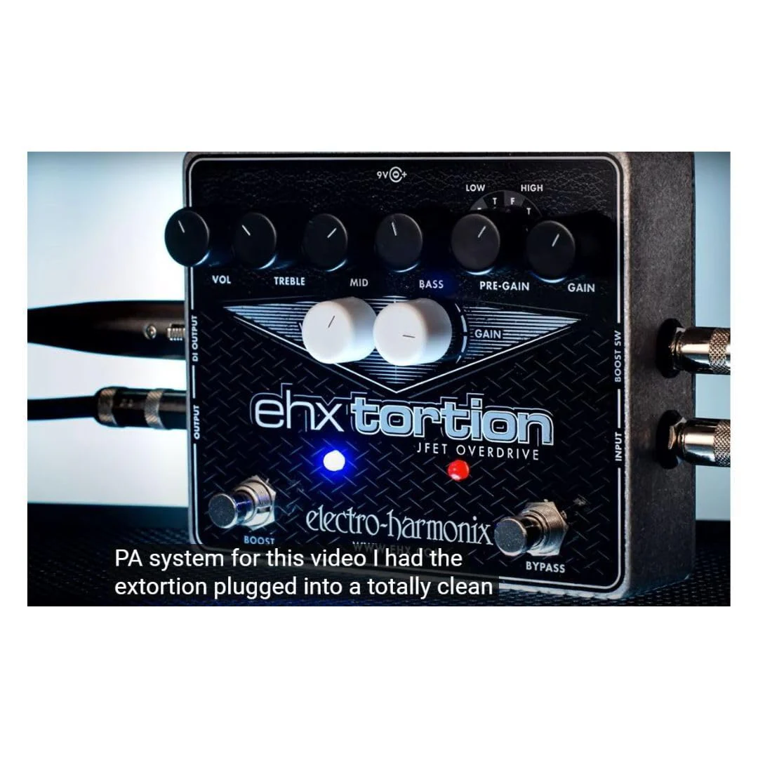 Electro-Harmonix EHX Tortion JFET Overdrive Pedal