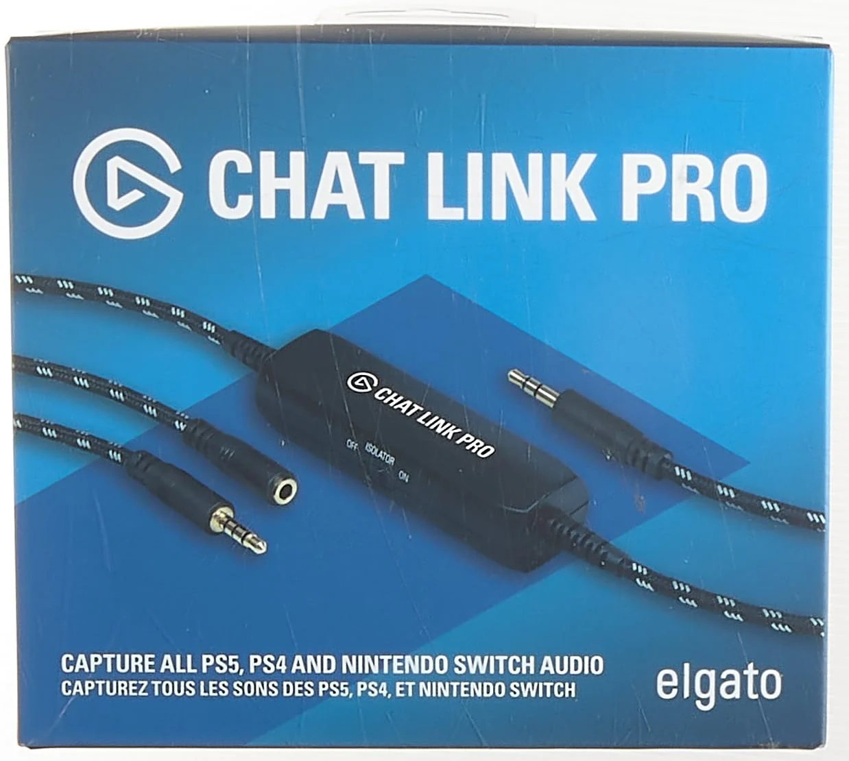 Elgato Chat Link Pro - Audio Adapter, for PS5, PS4, Nintendo Switch, Capture Voice Chat, Gameplay Sound, Extra Long Cable, Black - Image 6