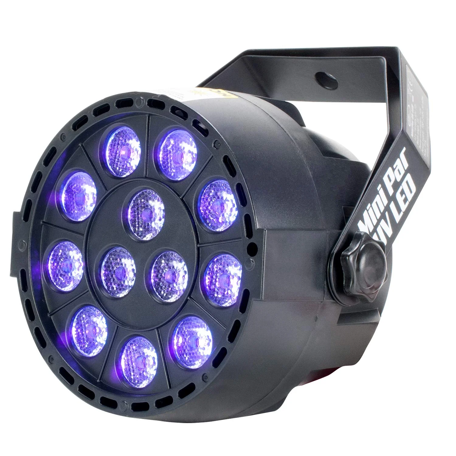 Eliminator Lighting LED Lighting, Black (MINIPARUVLED)