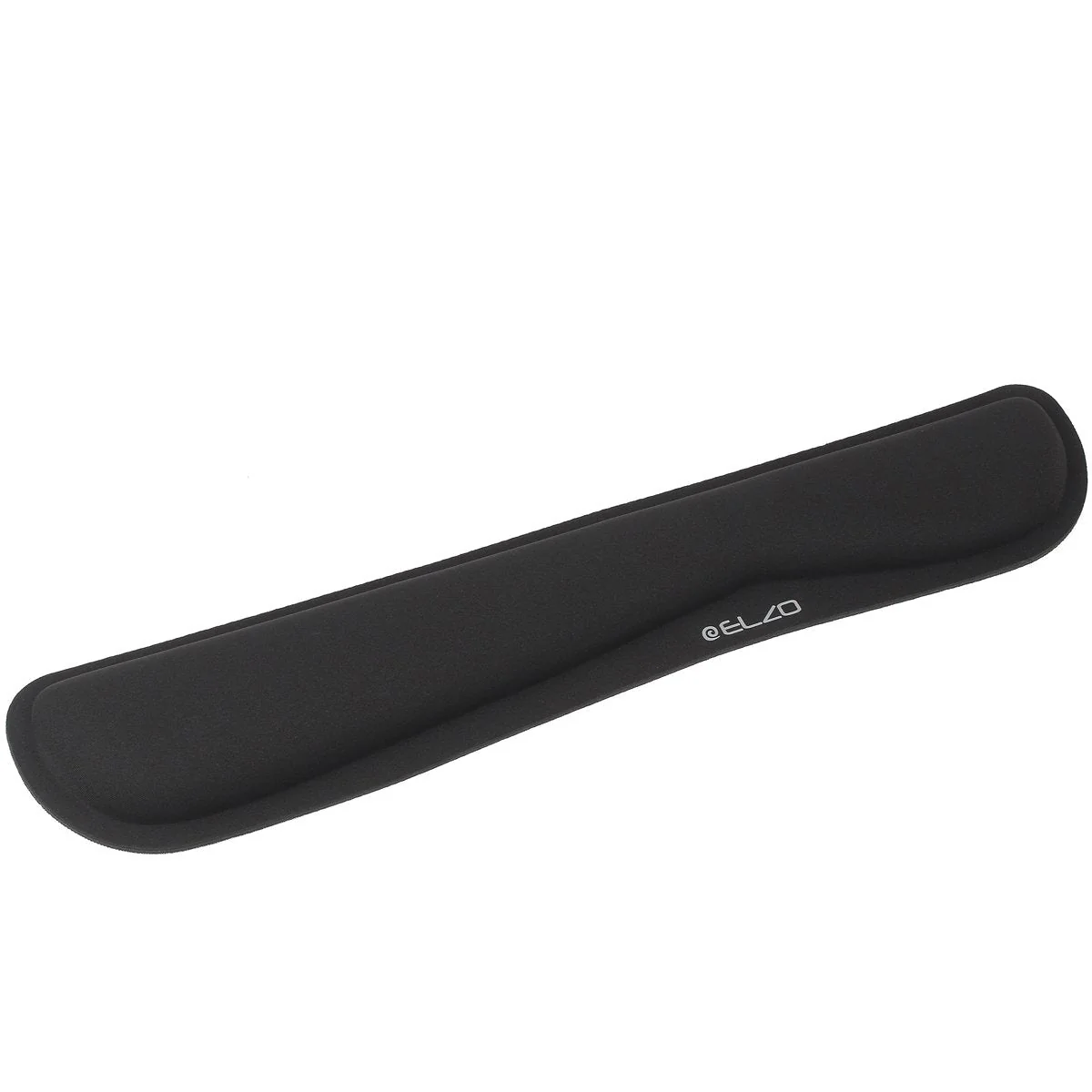 ELZO Keyboard Wrist Rest Pad Support with Comfortable Memory Foam Padding, Nonslip Rubber Base and Ergonomic Design for PC Computer Laptop Mac 1 × for Keyboard Black