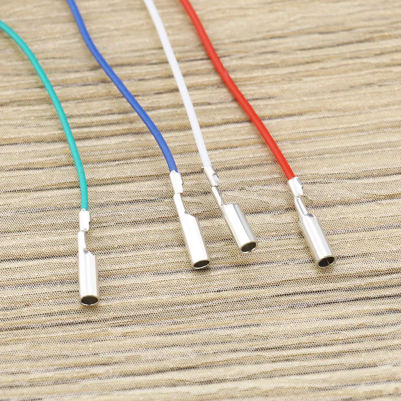 eMagTech 2 Sets(8PCS) Cartridge Phono Cable Leads Header Wires for Turntable Phono Headshell Replacement Accessories 35mm Length - Image 5