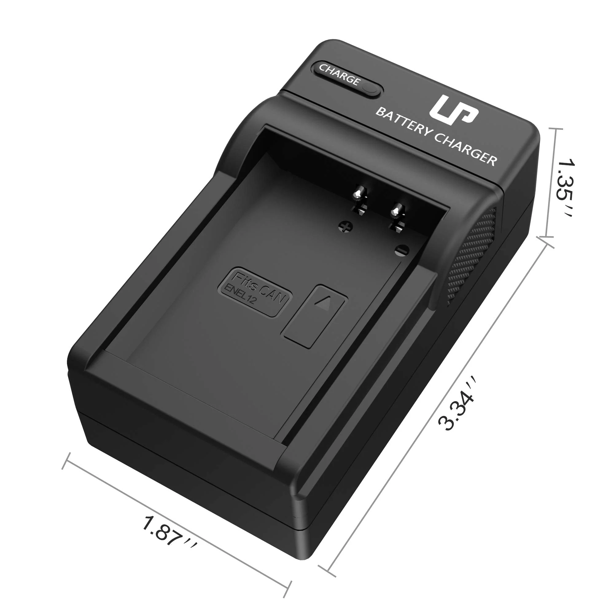 EN-EL12 Battery Charger, LP Charger Compatible with Nikon Coolpix A1000, B600, AW130, AW110, AW100, A900, W300, S1200pj, S9900, S9700, S9500, S9400, S9300, S9200, S8200, S6300, S6200, S6100, S800C 2 Batteries & Charger Pack - Image 9