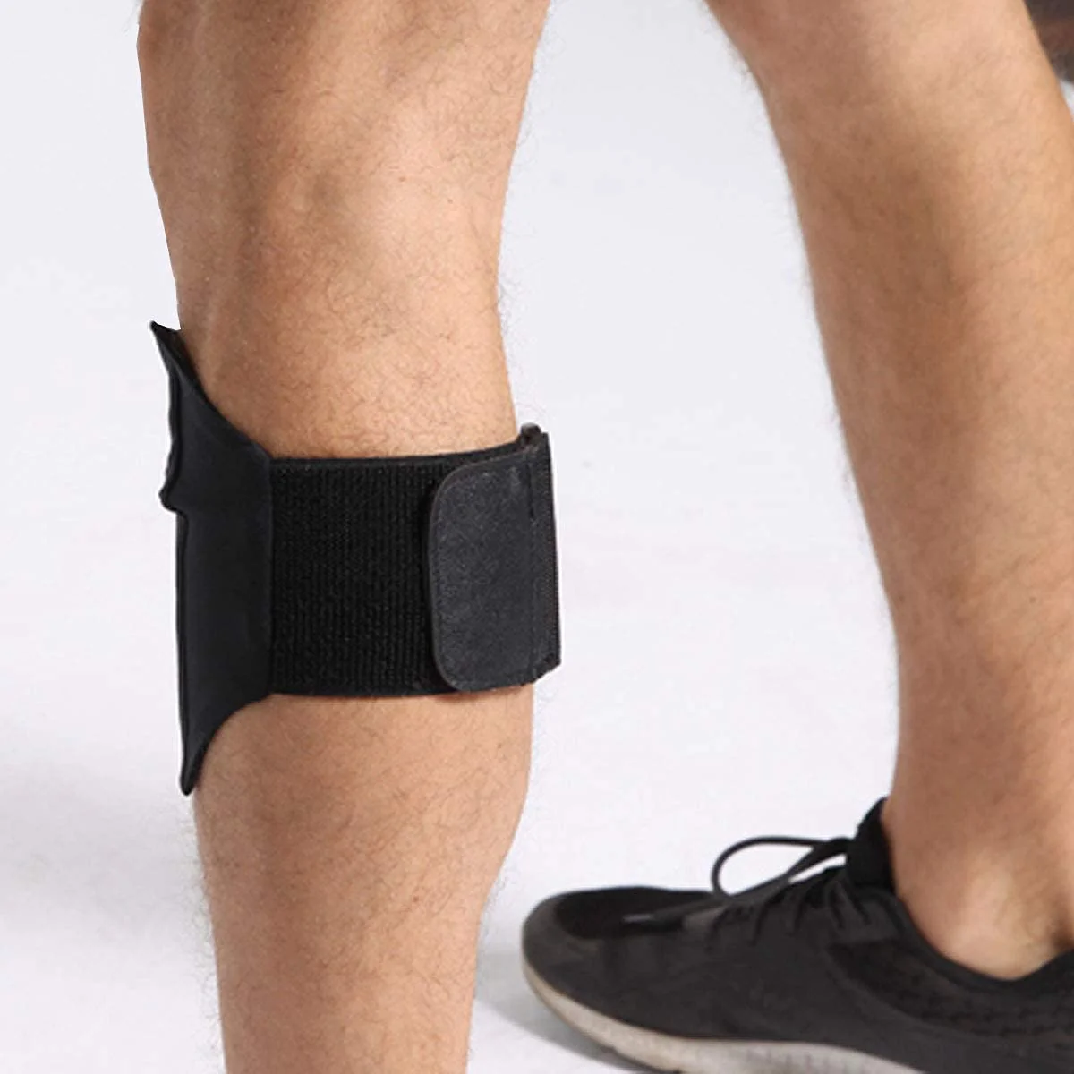 Equestrian Riders On The Leg Cell Phone Holder for Calf, Running Sports Armband for iPhone 6 6S 7 8, Samsung Galaxy S9/8/7/6, Running Workouts Arm Band Strap Pouch for Jogger Hiker, Black, S Small--(Arm/Calf size from 9-12'') - Image 6
