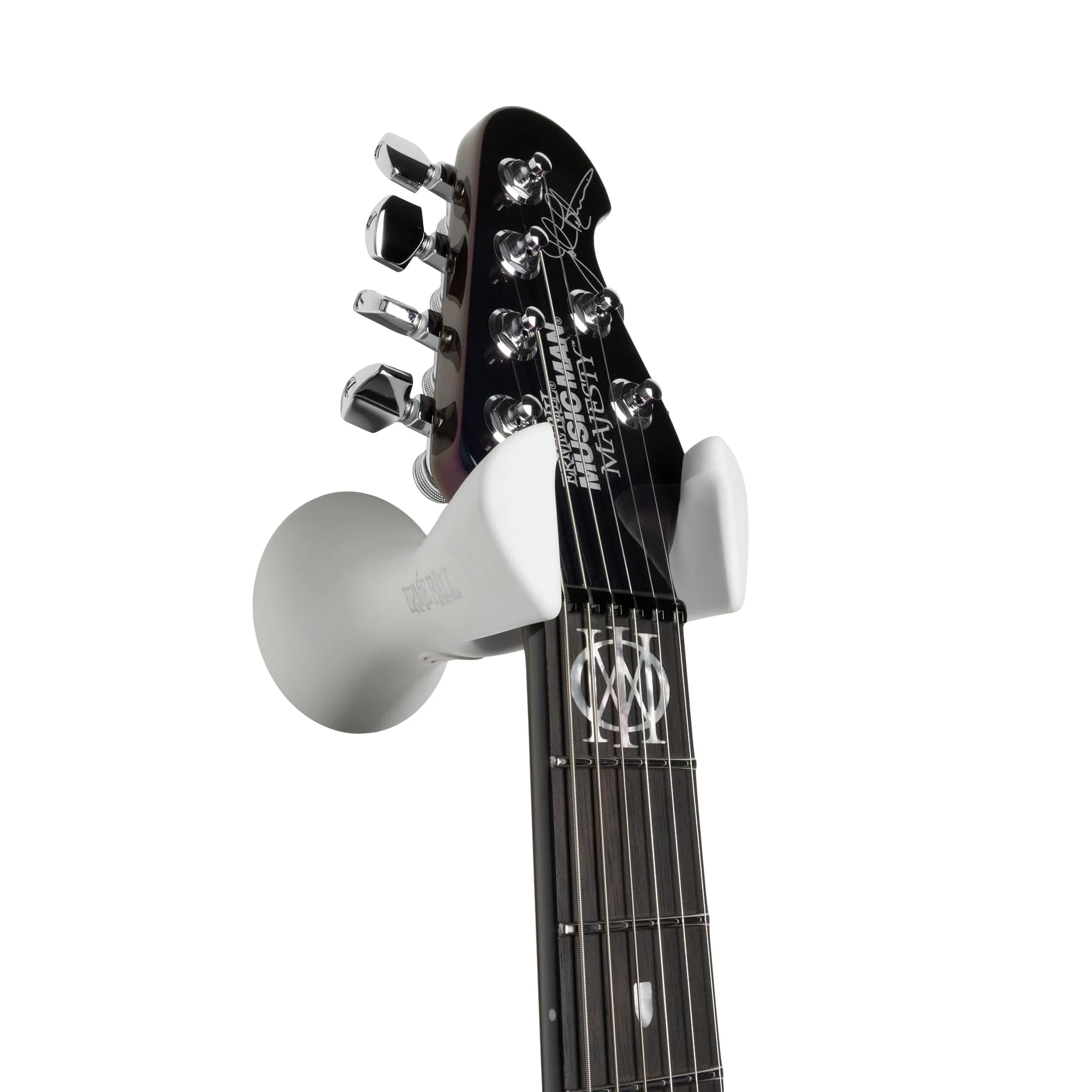 Ernie Ball Guitar/Bass Wall Mount Hanger - White (P09620) - Image 6