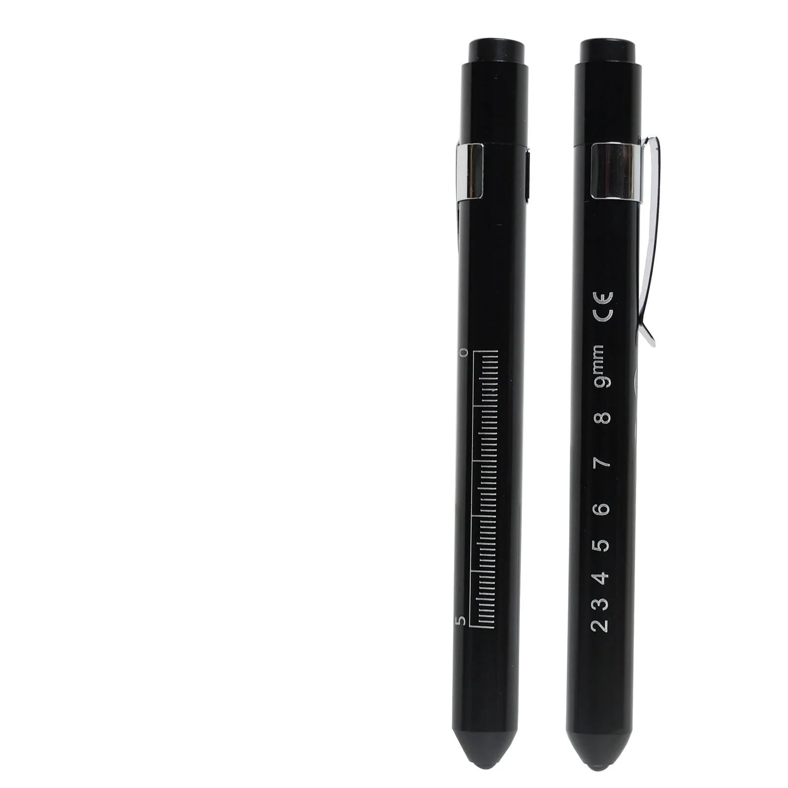 EuAcesry Pupil Light Medicine, Diagnostic Light, Reusable LED Pen Lamp with Pocket Clip, Nurse Emergency Service Accessories, LED Pen Lamp for Nurses Students Doctors Pack of 2