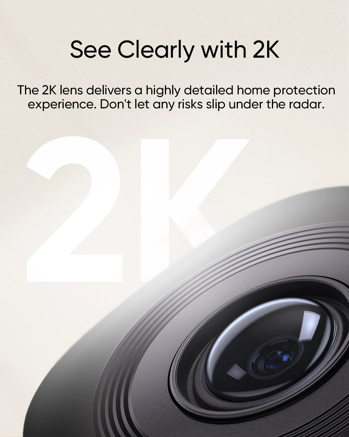 eufy Security Indoor Cam C220 | 2K Resolution Smart Security Camera with 360° coverage, Human/Motion Detection, AI Tracking, Compatible with Alexa and Google Assistant, Night Vision - Image 3