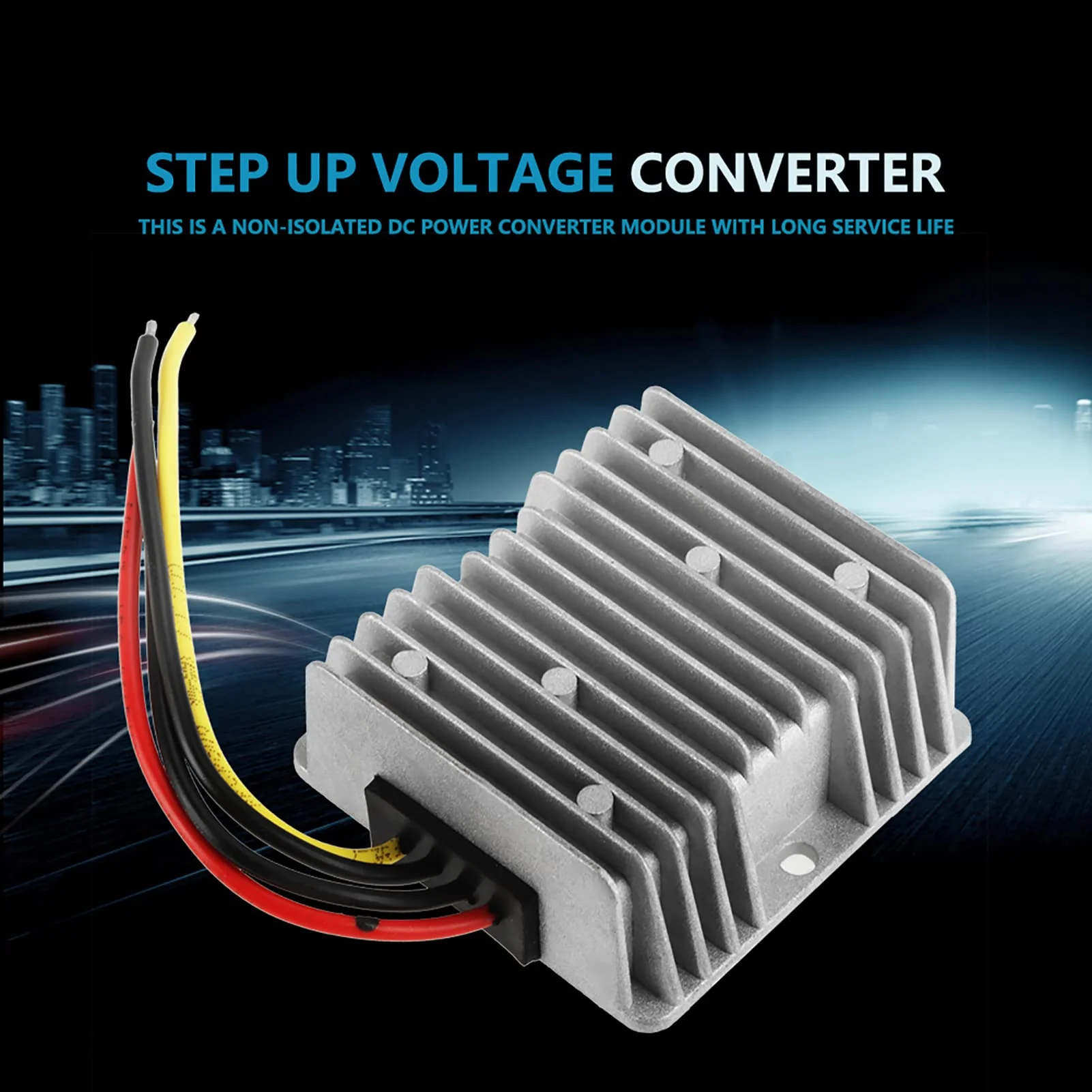 Eujgoov DC 12V Step Up to 19V Voltage Boost Module, 8A 152W Power Converter Regulator Module - Image 8