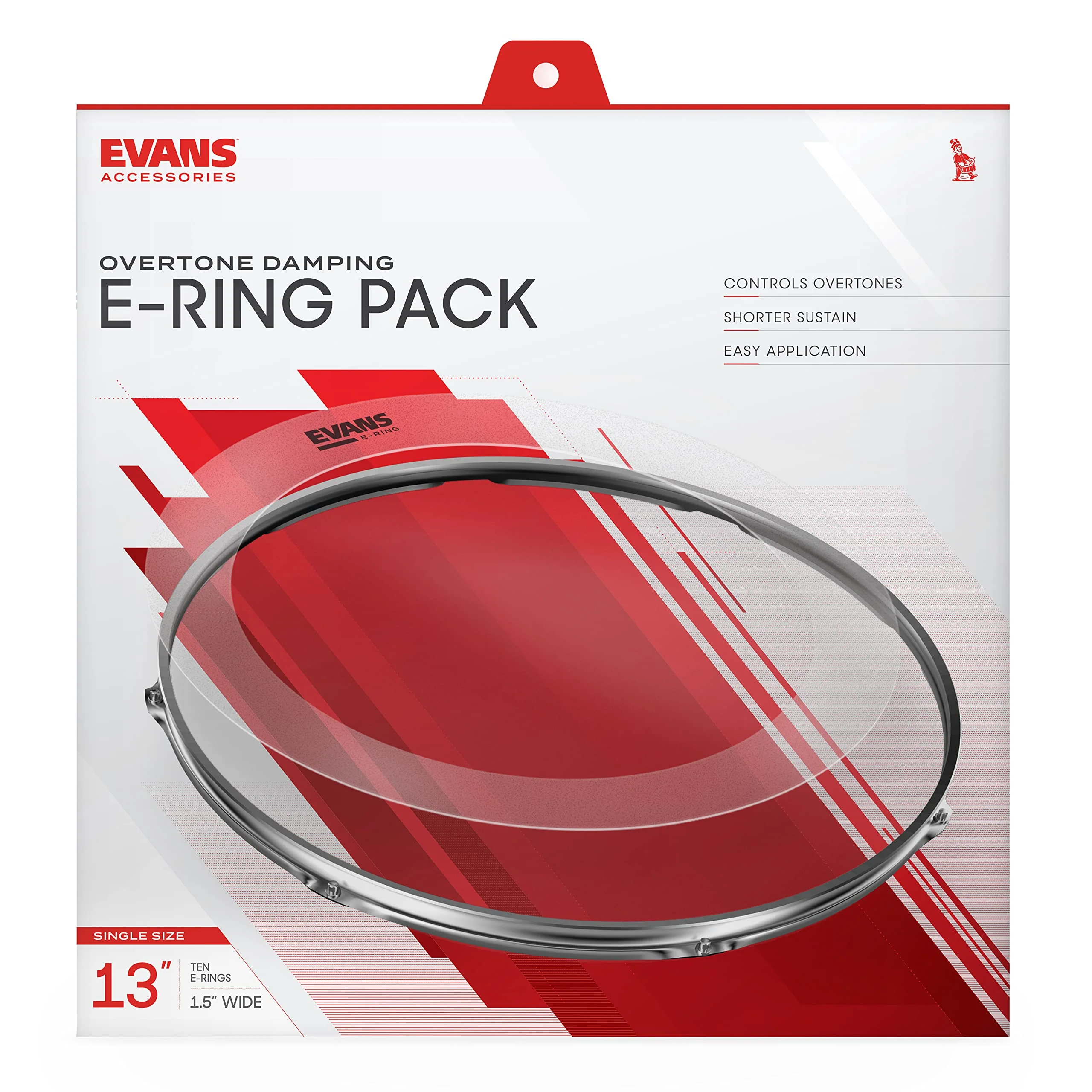 Evans E-Ring, 13 Inch 1.5 Inch - Image 2