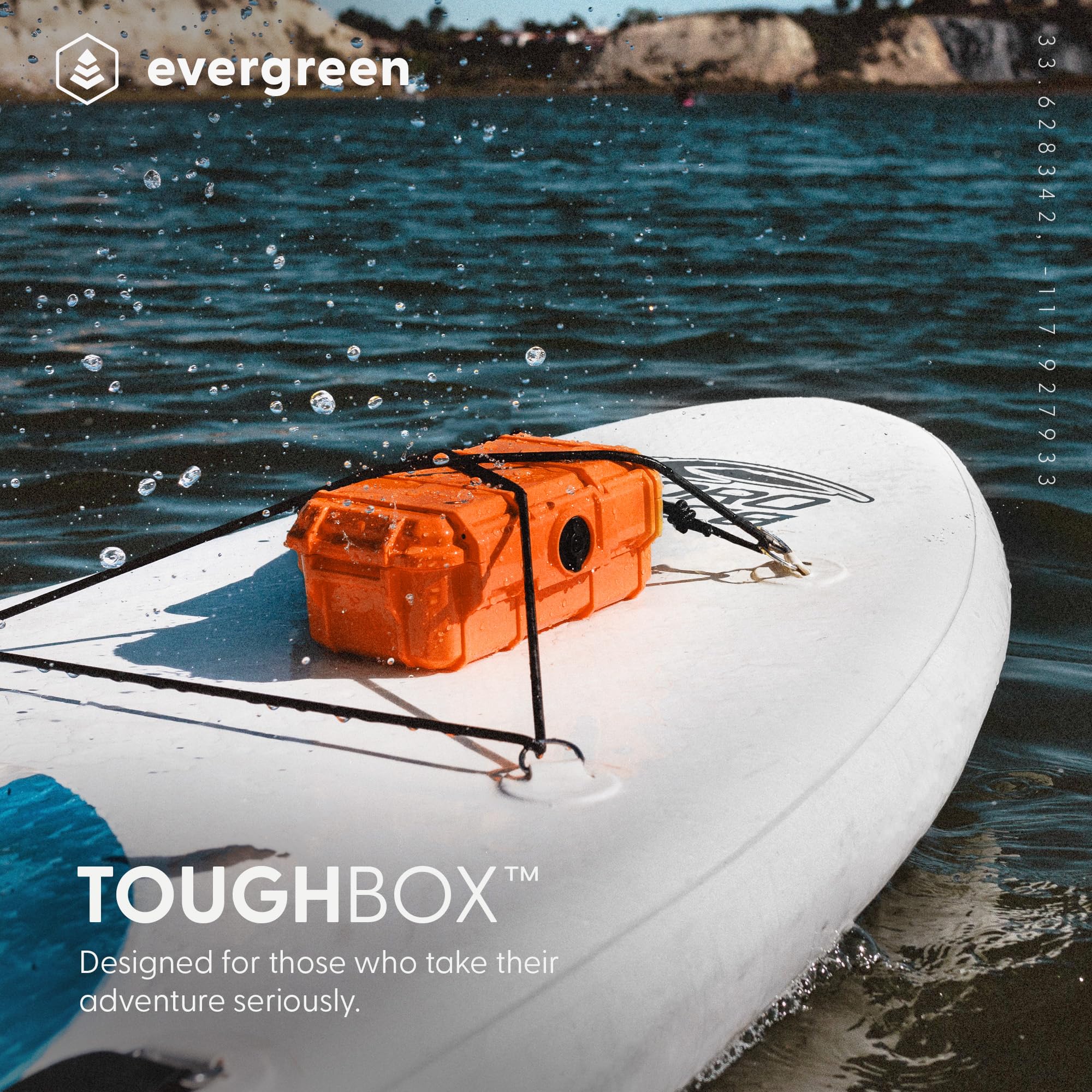 Evergreen 57 Waterproof Dry Box Protective Case - Travel Safe/Mil Spec/USA Made - for Cameras, Phones, Ammo Can, Camping, Hiking, Boating, Water Sports, Knives, & Survival (Clear) Clear - Image 3