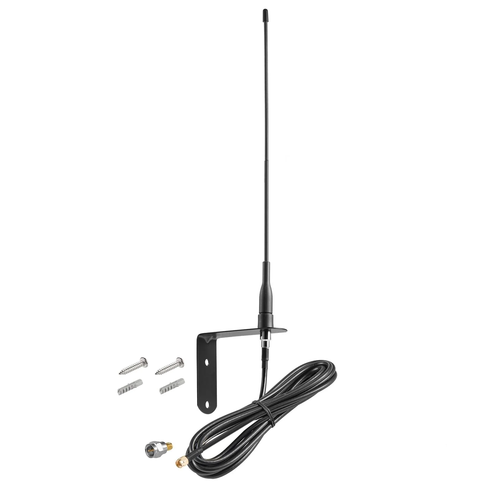 Extended Long Range 433Mhz 433.92MHz Flexible Whip Receiver Antenna for Remote GTO Mighty Mule LiftMaster Ghost Etc Smart Gate Door Opener Alarm System Signal Booster,Distance up to 500 ft+, Eifagur
