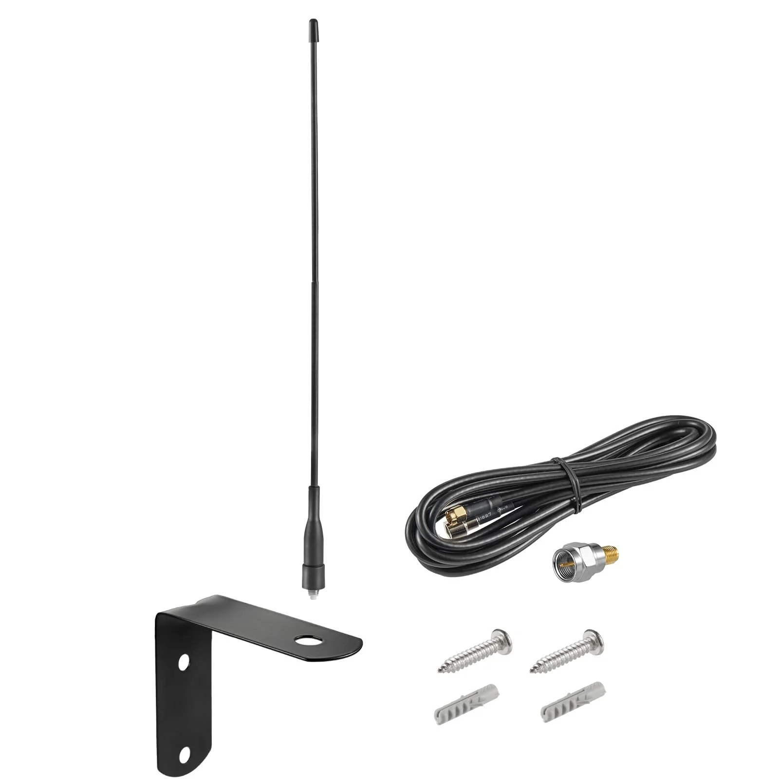 Extended Long Range 433Mhz 433.92MHz Flexible Whip Receiver Antenna for Remote GTO Mighty Mule LiftMaster Ghost Etc Smart Gate Door Opener Alarm System Signal Booster,Distance up to 500 ft+, Eifagur - Image 3