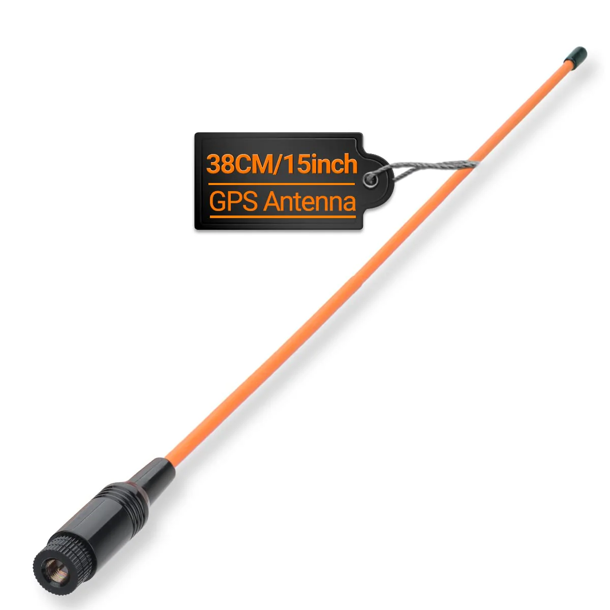 Extended Long Range Flexible Receiver Orange Antenna Upgrade 15 inch Whip Antenna for Garmin GPS Alpha 100 200 Astro 220 320 430, Roniware
