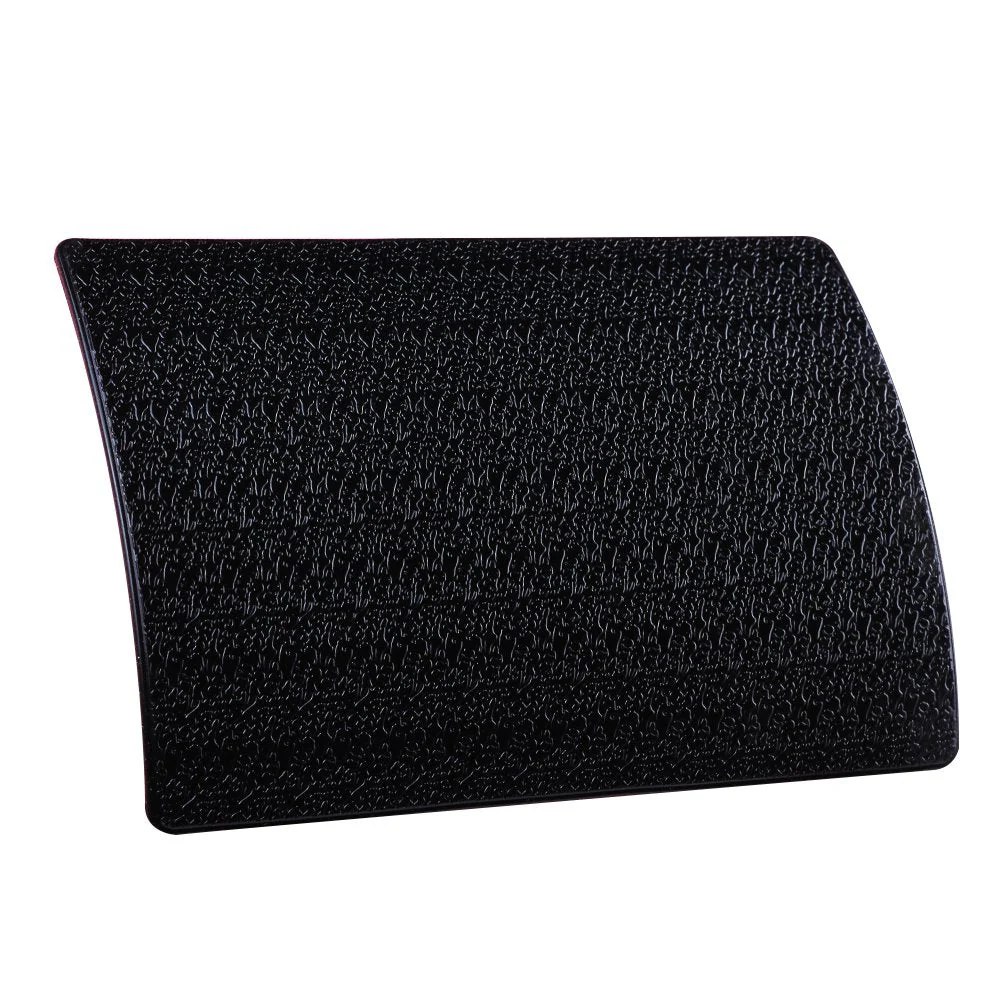 Extra Thick Sticky Anti-Slip Gel Pad, Mini-Factory Premium Universal Non-Slip Dashboard Mat for Cell Phones, Sunglasses, Keys, Coins and More - Black (Large Size: 7.8" X 5.5") Large (7.8 X 5.5)