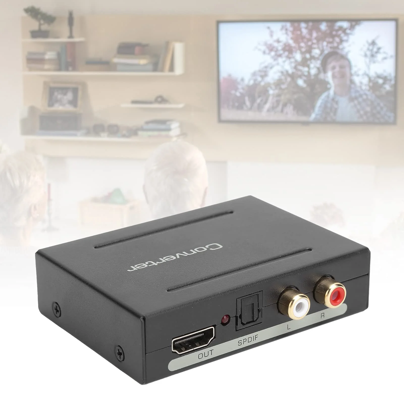 Extractor, Optical Splier, 4K Splier, Suitable for Helpin to Adjust and Stabilise Volume(Black Color) Black - Image 3