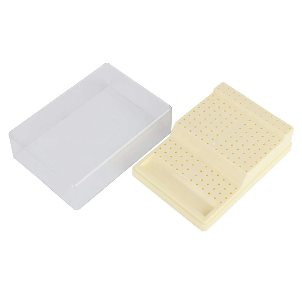 Fafeicy 168 Hole Dental Disinfectant Drill Holder Station Drill Block Organizer Dental Accessories