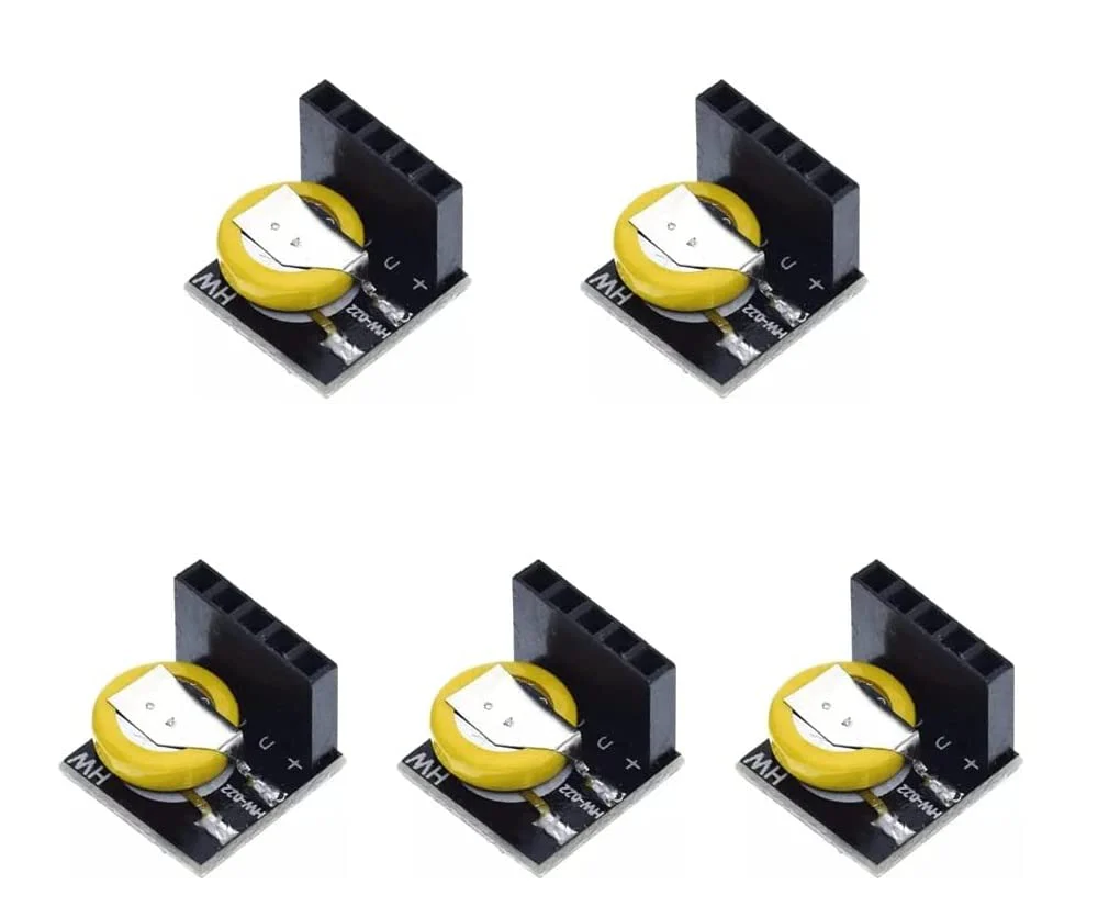 Fasizi DS3231 Precision RTC Clock Module Memory Module for Arduino for Raspberry Pi Pack of 5