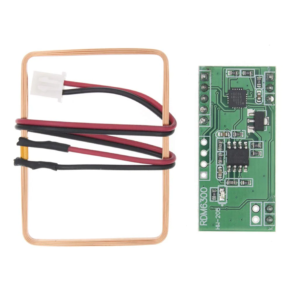 Fasizi RDM6300 125KHz EM4100 RFID Reader Module UART Output Access Control System for Arduino