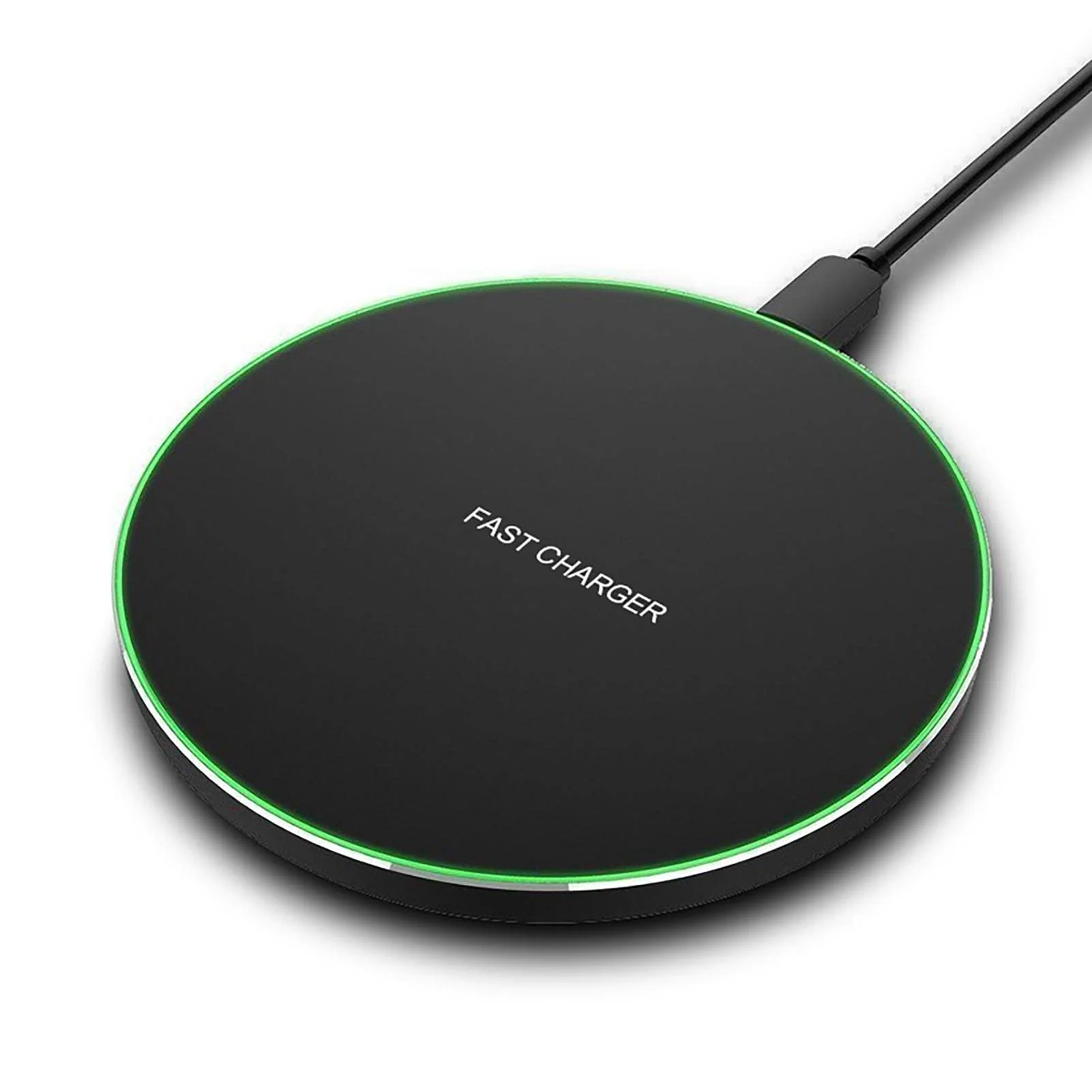 Fast Wireless Charger,20W Max Wireless Charging Pad Compatible with iPhone 16/16 Pro/15/14/13/12/SE/11/XS Max/XR,AirPods;FDGAO Wireless Charge Mat for Samsung Galaxy S24/S23/Note,Pixel/LG G8 20W-Black