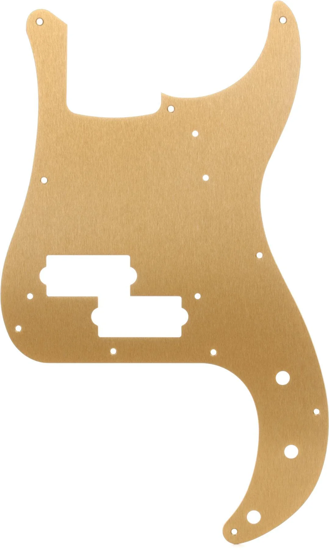 Fender 57 Precision Bass - (10-Hole) Gold Anodized, 1-Ply