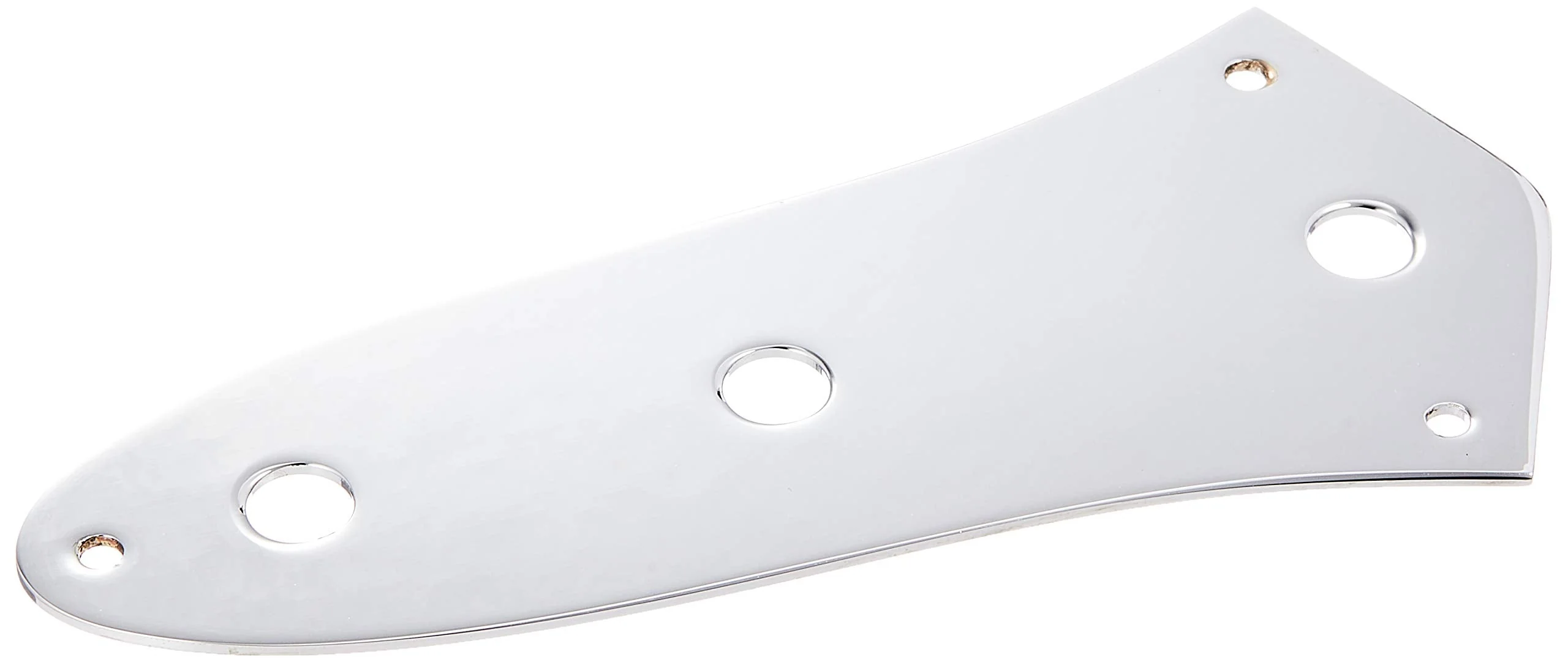 Fender Vintage-Style 3-Hole Jazz Bass Control Plate - Chrome