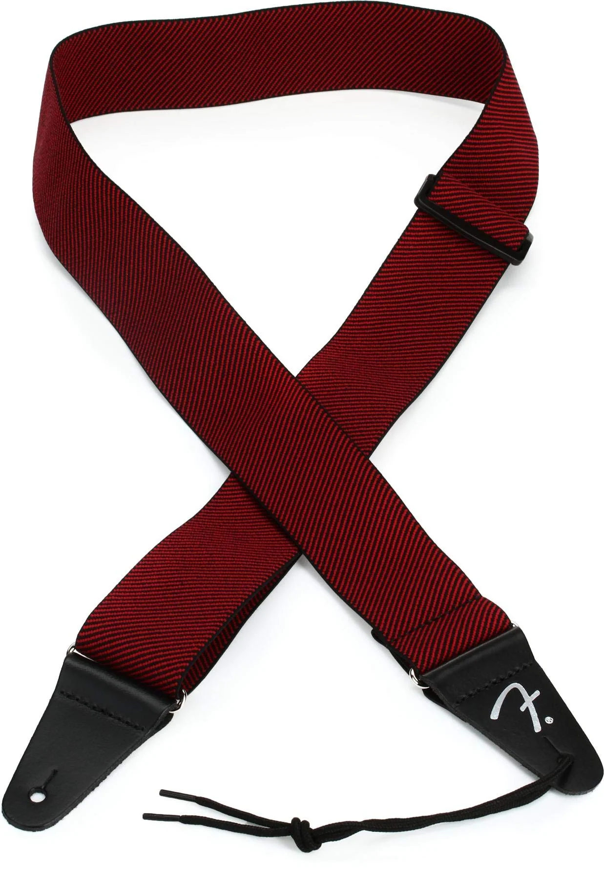 Fender WeighLess Tweed Guitar Strap, 2in, Red Tweed