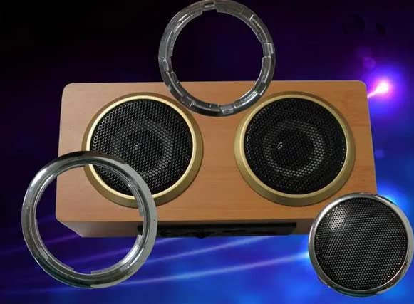 Fielect 6.5 Inch Speaker Rubber Edge Surround Rings Replacement Parts for Speaker Repair or DIY 2pcs 6.5" - Image 7