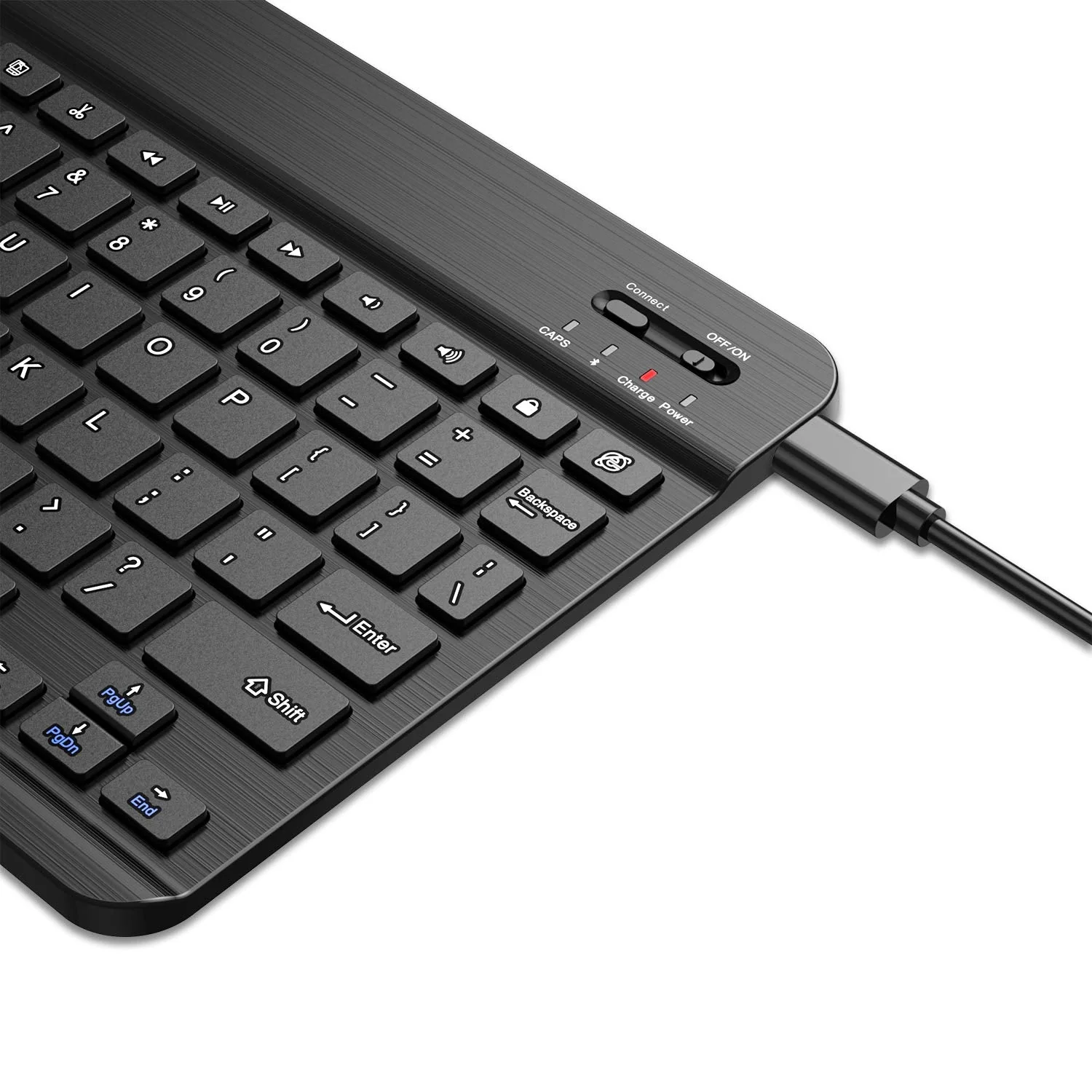 Fintie 10-Inch Ultrathin (4mm) Wireless Bluetooth Keyboard for Android Tablet Samsung Galaxy Tab E/Tab A/Tab S, ASUS, Google Nexus, Lenovo and Other Android Devices - Image 8