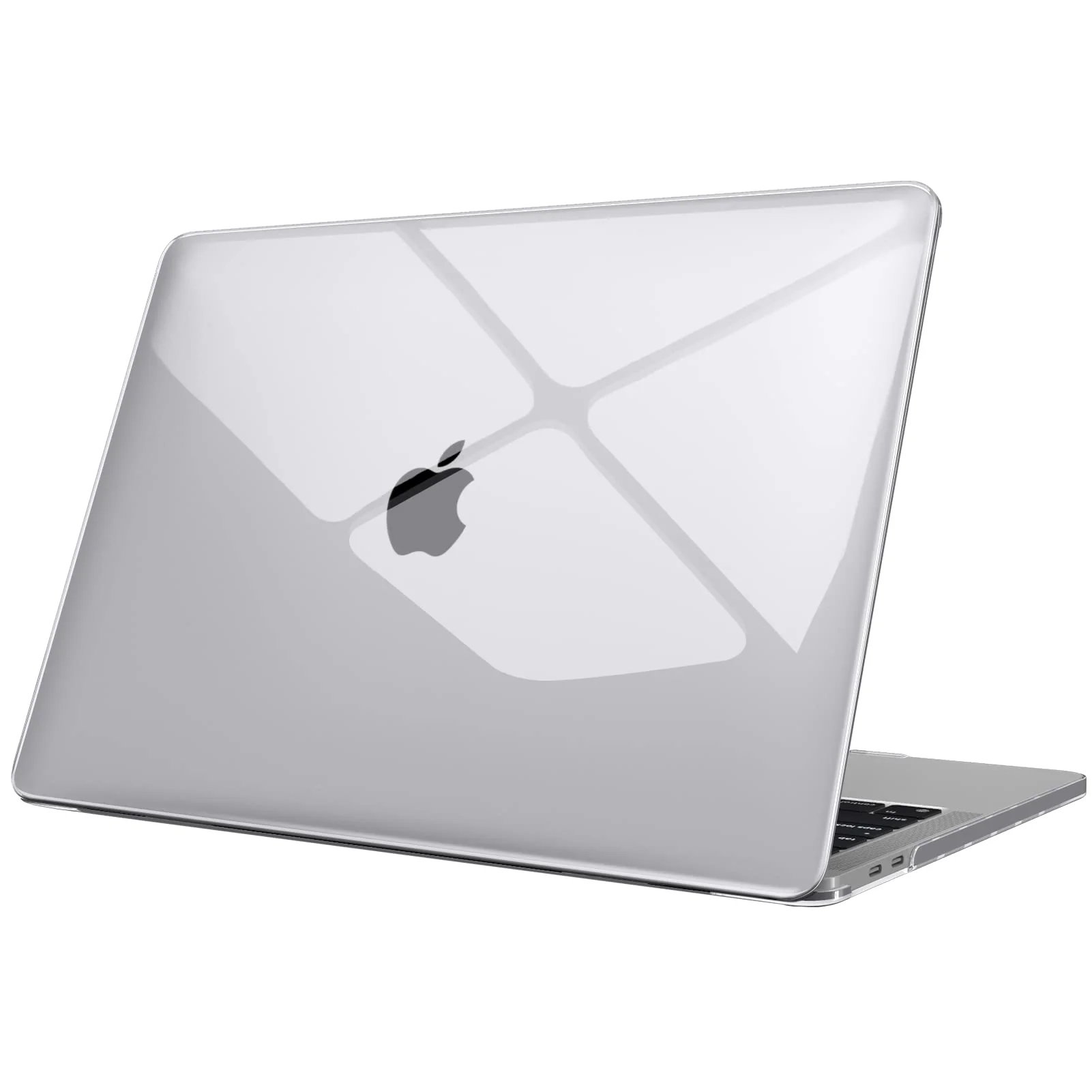 Fintie Case for MacBook Pro 13 Inch A2338(M2 M1) A2251 A2289 A2159 A1989 A1706 A1708 (2016-2021 2022 2023 Release) with/without Touch Bar- Snap On Hard Shell Case Cover, Crystal Clear