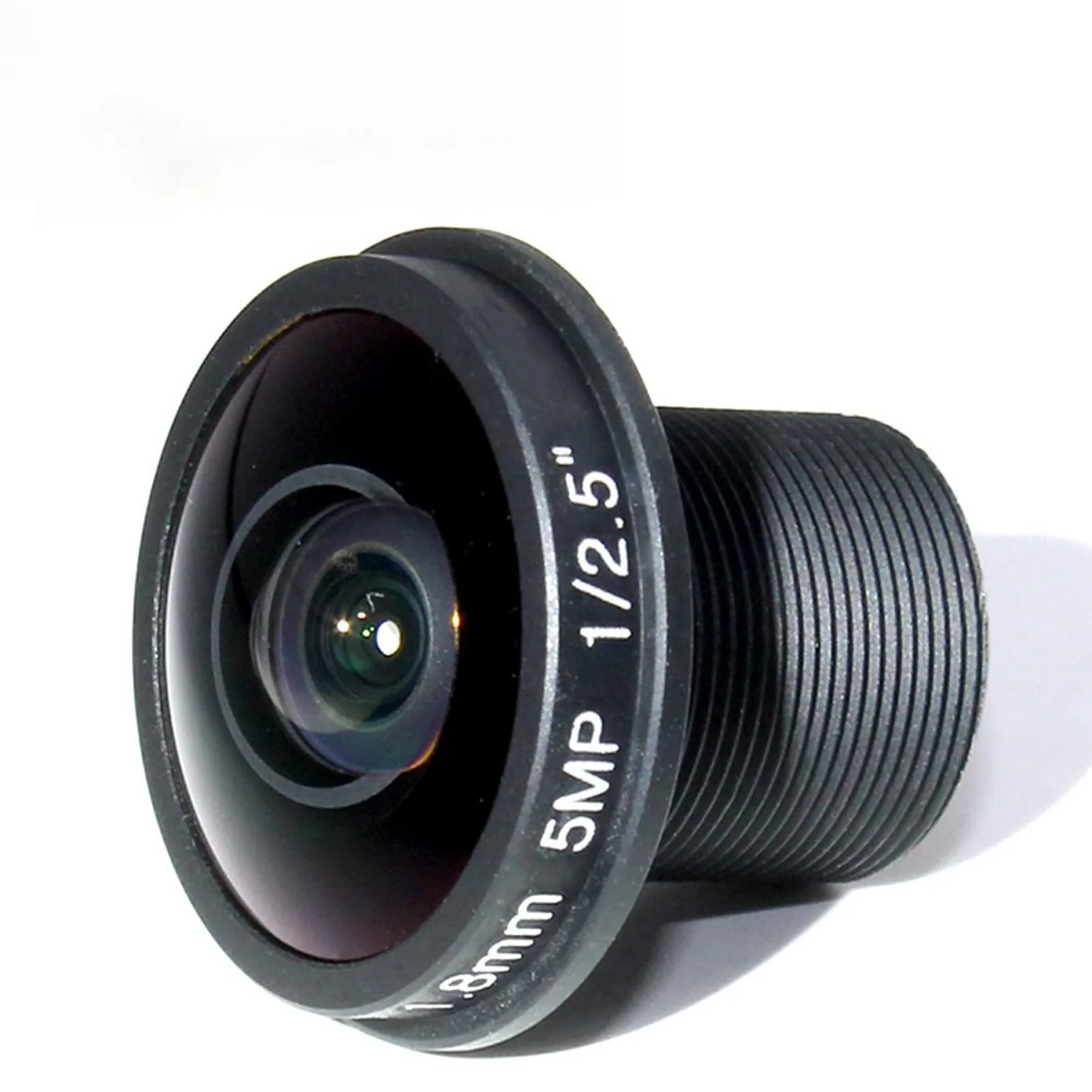 Fisheye Lens, CCTV Lens 1.8mm 180° Wide Angle Board Lens, HD 5mp Fisheye View CCTV Wide Angle Panoramic Camera for CCTV Camera