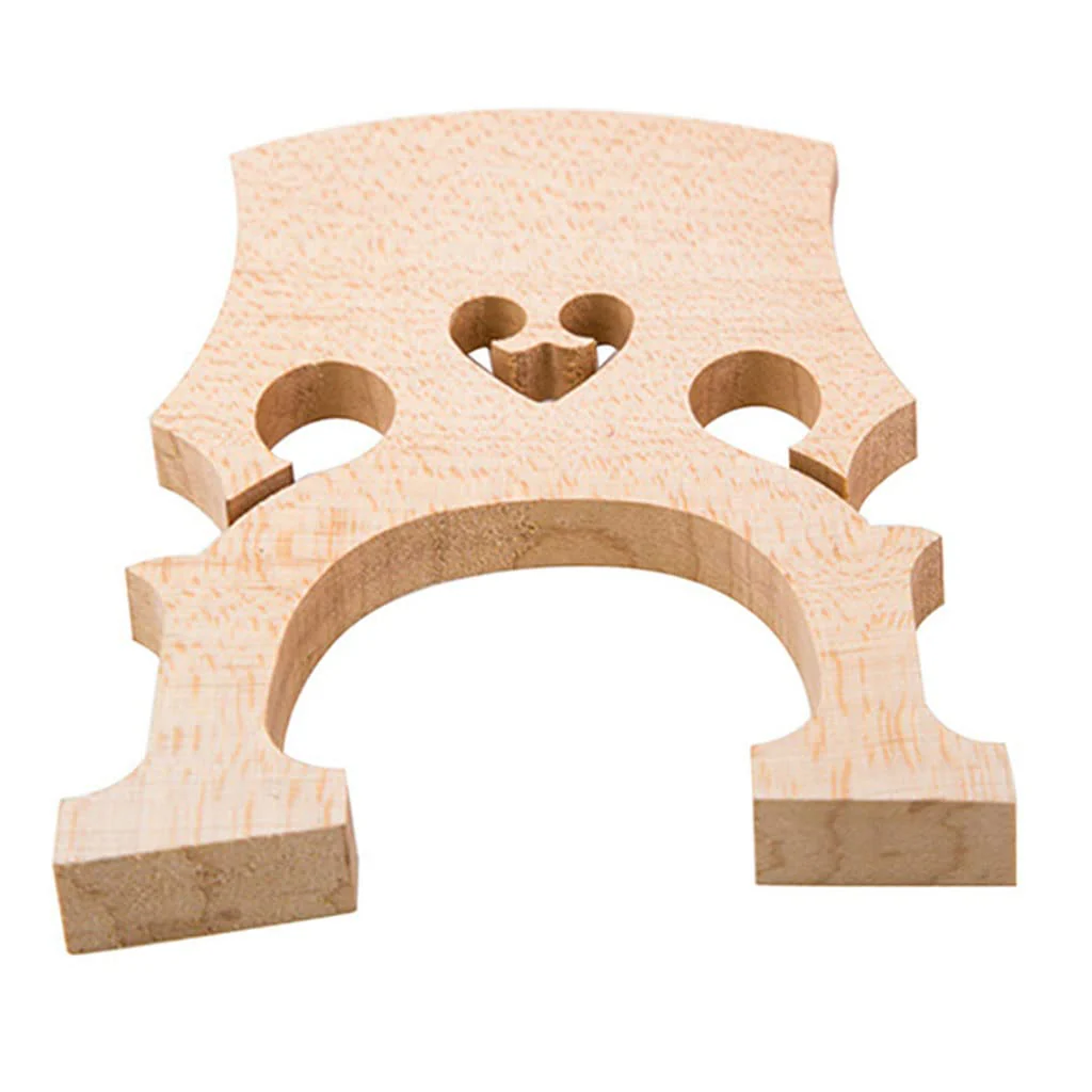 Fitted 4/4 Full Size Cello Maple Bridge Finer Grade Solid Maple Wood Cello Bridge Replacement Cello Parts & Accessory - Image 6