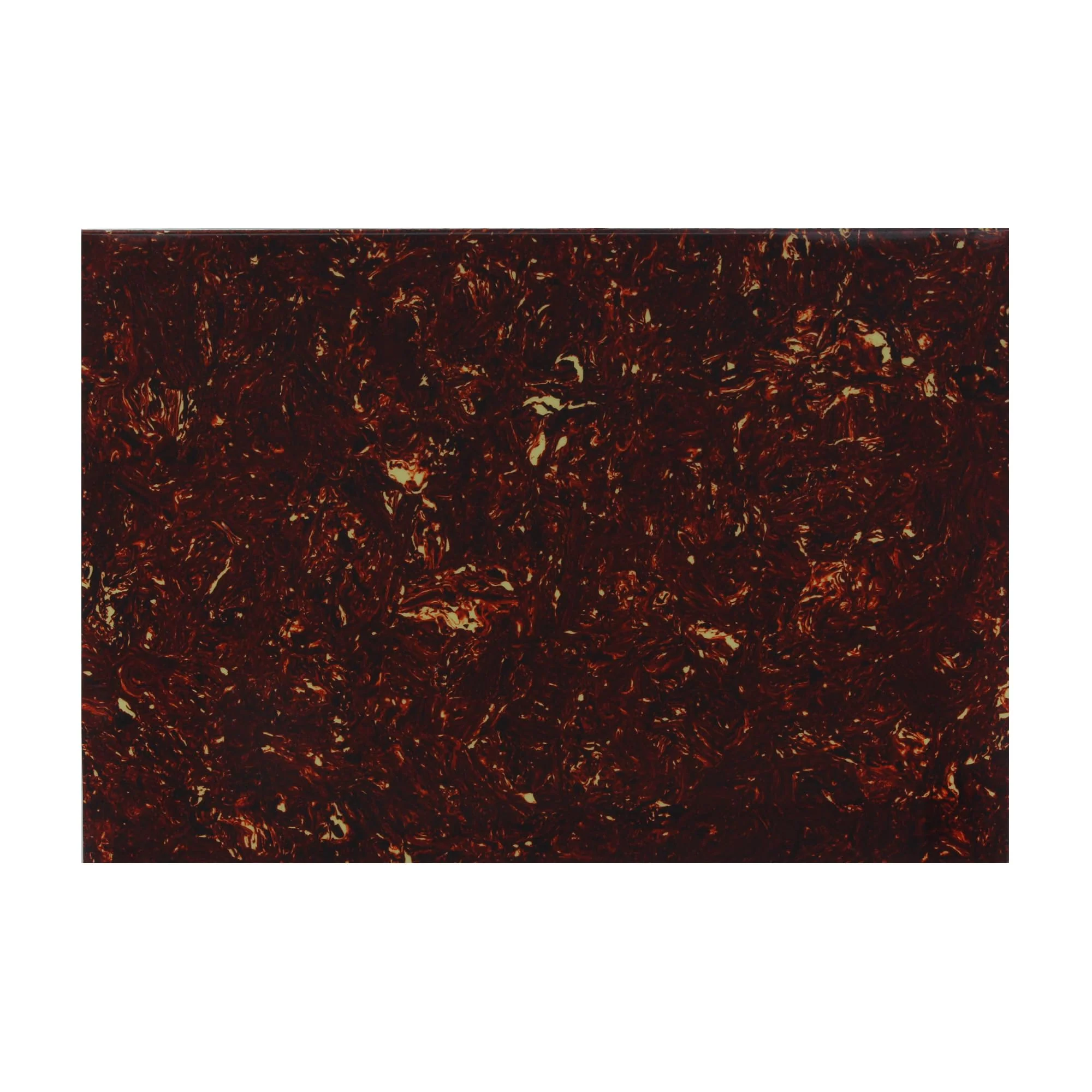 FLEOR 11.4 x 17 Inch Blank Guitar Bass Pickguard Sheet DIY Guitar Pickguard Backplate Scratch Plate Material,4Ply Brown Tortoise Shell 4ply Brown Tortoise Shell
