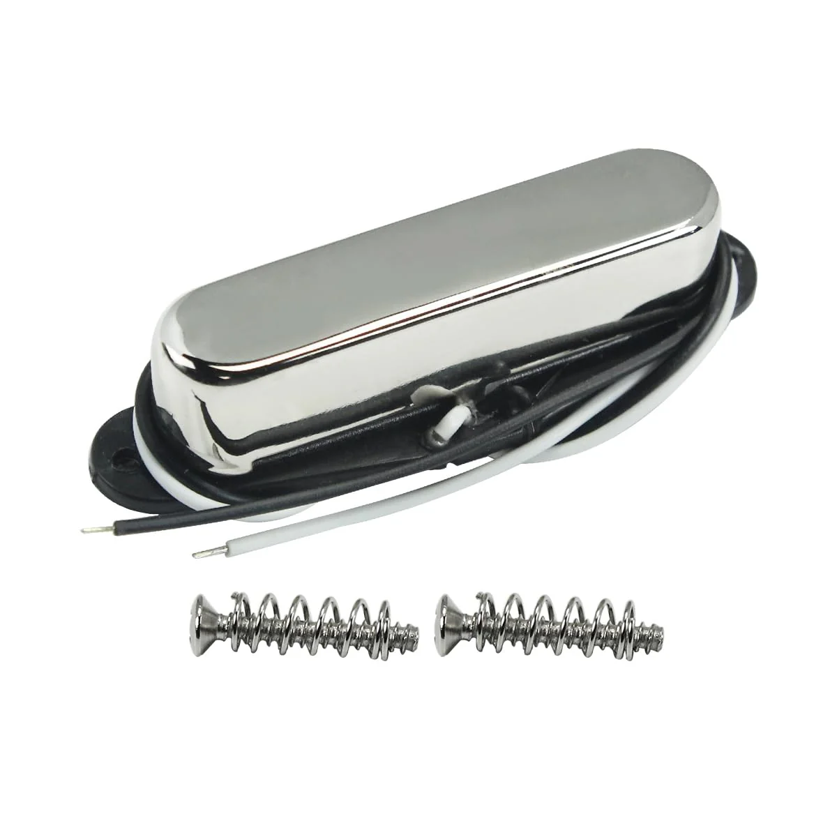 FLEOR Alnico 5 Guitar Pickups Single Coil TL Neck Pickup Chrome for TL Style Guitar Pickups Part