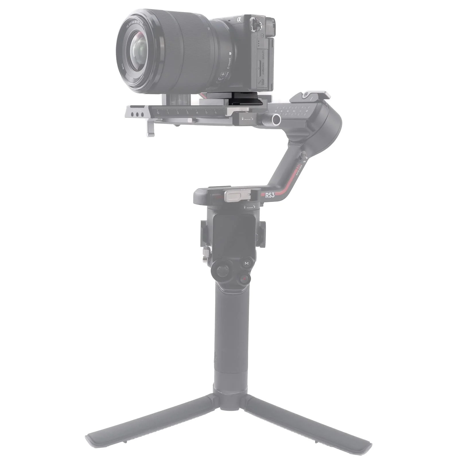 FocusFoto Upper Quick Release Baseplate QR Plate for DJI Ronin RS2 RSC2 RS3 Pro RS4 Pro Gimbal Stabilizer Arca-Swiss Standard Camera Tripod Ballhead (Standard Version) - Image 9