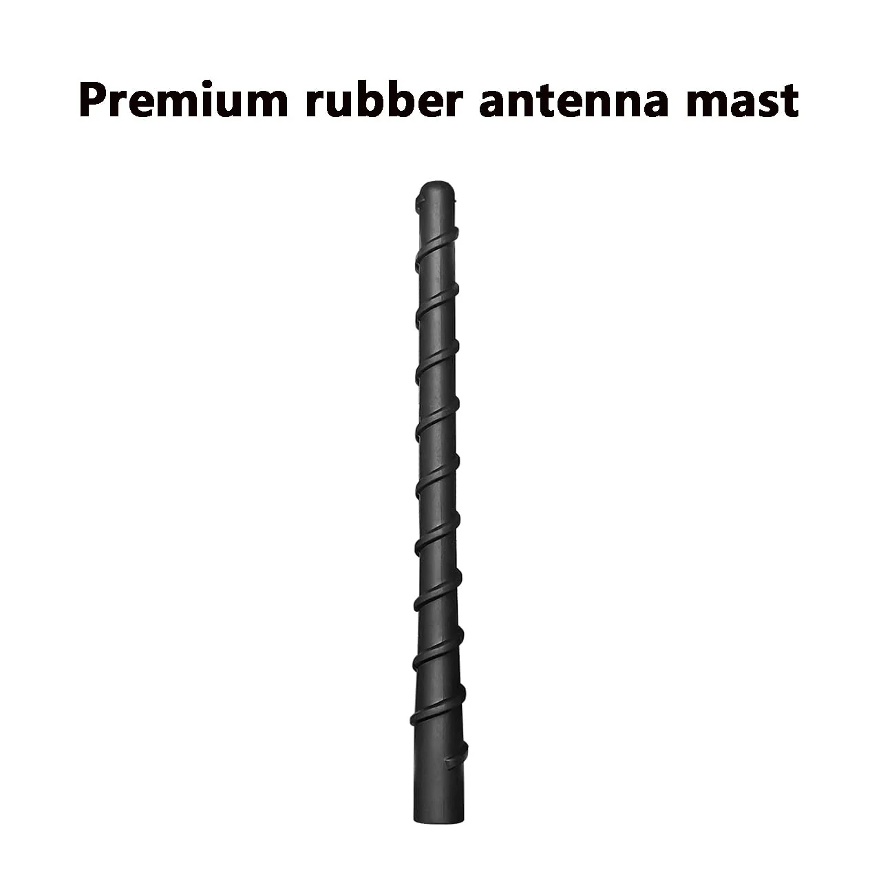 for GM Truck Short Antenna Fit for GMC Sierra 1500-3500 Denali (1999-2024) | Chevy Silverado 1500-3500 (1999-2024) | 7" Spiril Flexible Rubber Antenna, Optimized AM/FM Radio Reception Accessories - Image 7