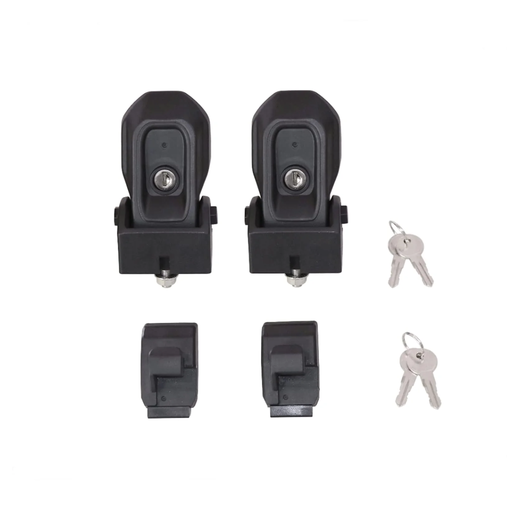 for JL Hood Lock Latch with Keys Anti Theft Locking Catch for Wrangler JL and Gladiator JT 2018-2023 Models with Lock (Style 1) style 1